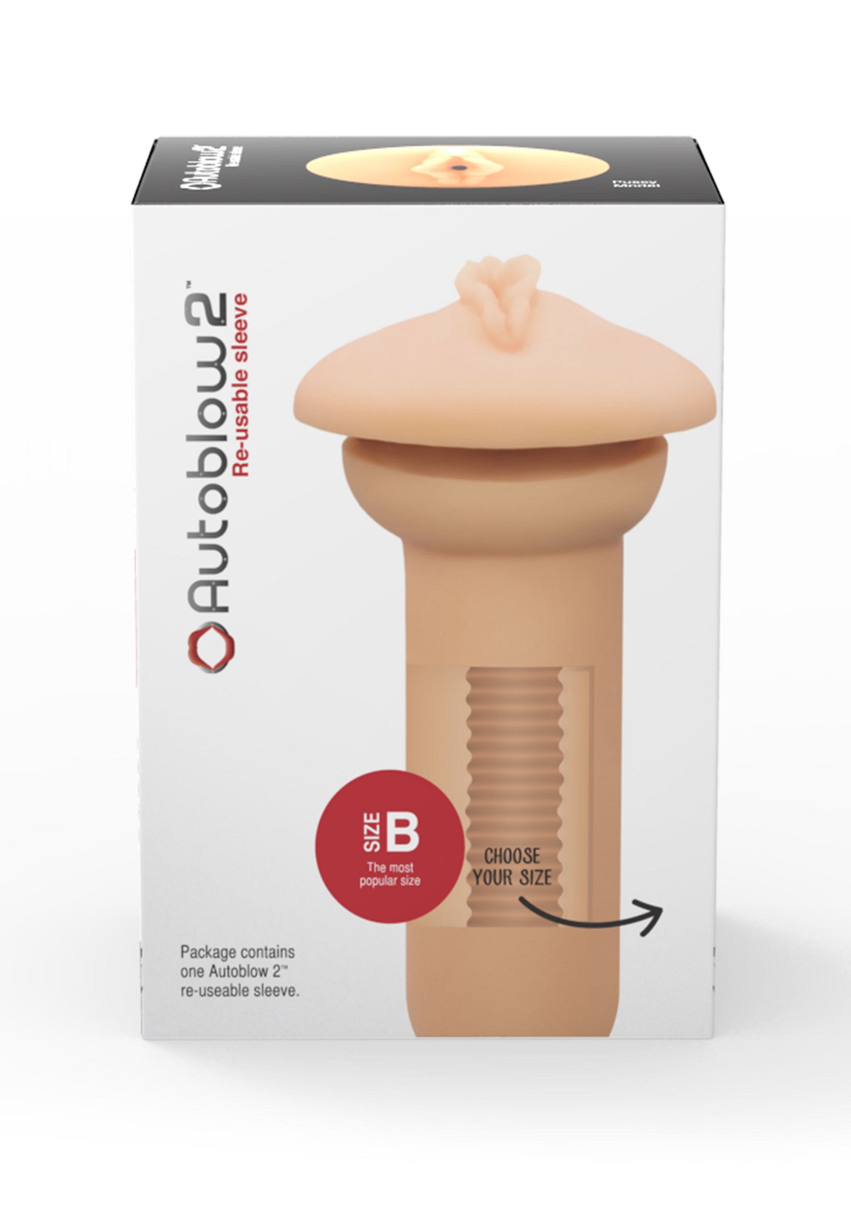 Autoblow 2, manchon réutilisable de taille B. Un plaisir intense et durable. Découvrez notre sélection d'Autoblow.; Autoblow 2, herbruikbare sleeve maat B. Intens en duurzaam plezier. Ontdek onze selectie van Autoblow.; Autoblow 2, size B reusable sleeve. Intense and lasting pleasure. Discover our Autoblow selection.
