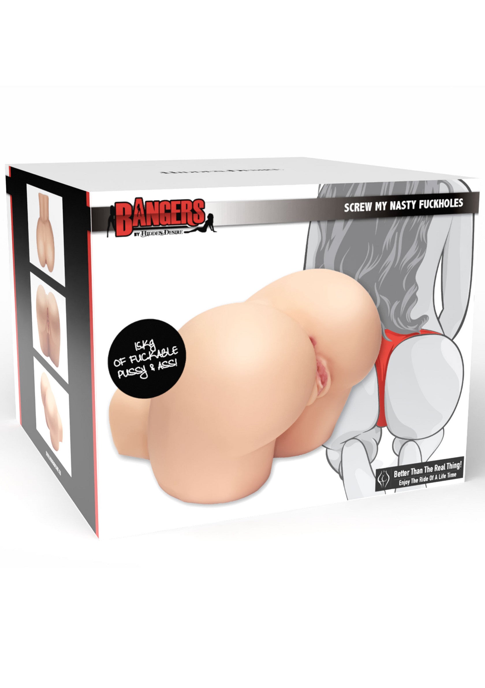 Hidden Desire Screw My Nasty Fuckholes 15 kg