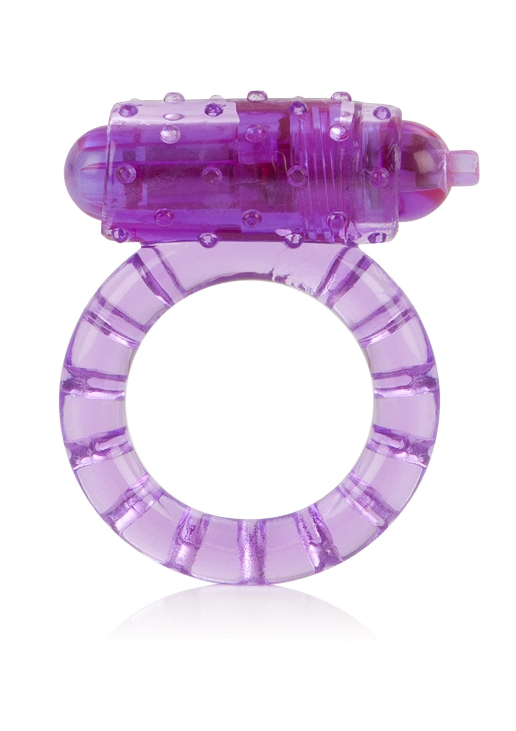 Anneau vibrant violet pour plus de plaisir et de sensations. Augmente le plaisir et l'excitation.; Paarse vibrerende ring voor meer plezier en sensaties. Verhoogt genot en opwinding.; Purple vibrating ring for enhanced pleasure and sensations. Boosts enjoyment and excitement.
