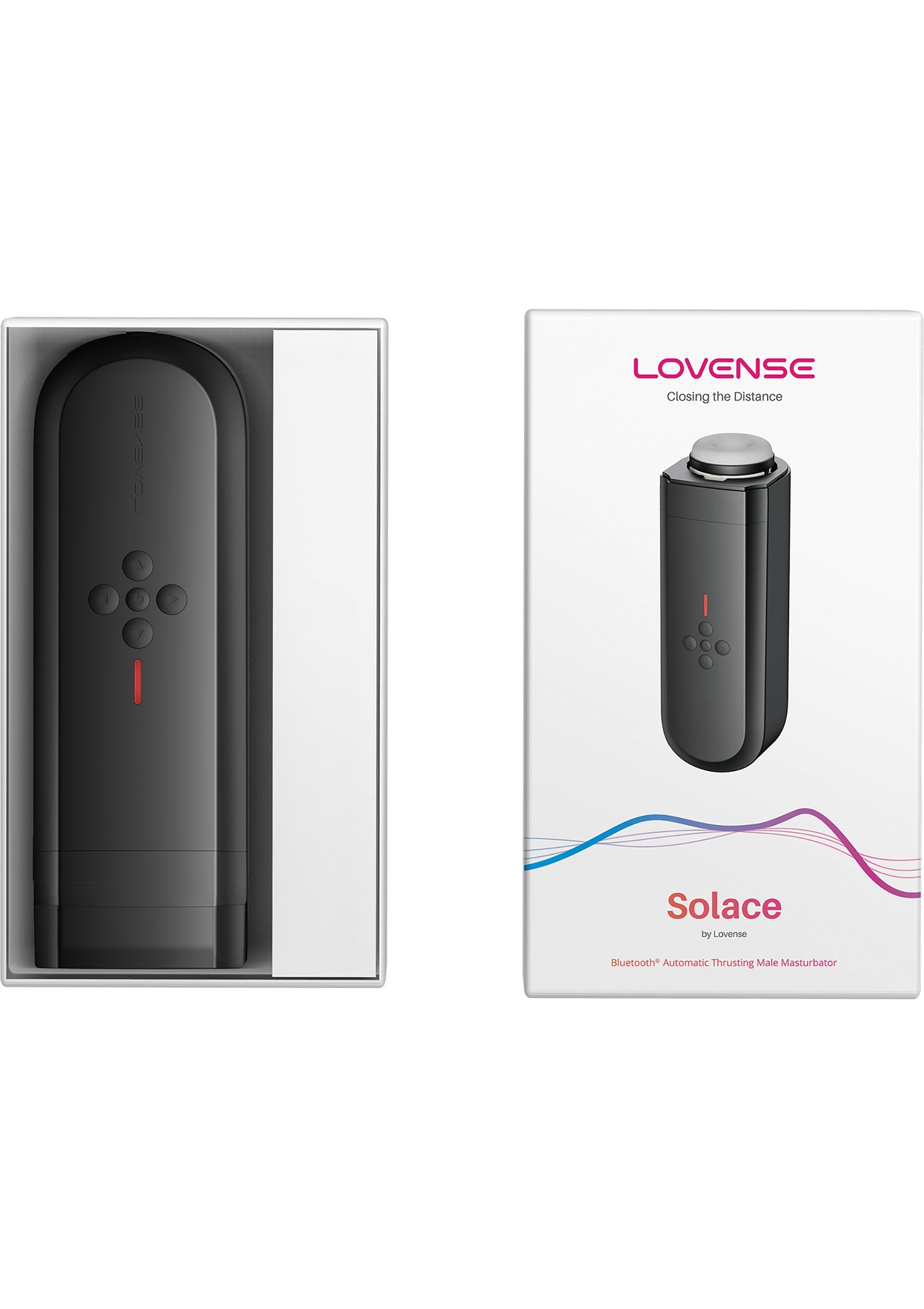 Lovense Solace : Masseurs pour couples connectés, contrôle à distance via Bluetooth.; Lovense Solace: Verbonden koppelsmassagers, afstandsbediening via Bluetooth.; Lovense Solace: Connected couples massagers, remote control via Bluetooth.