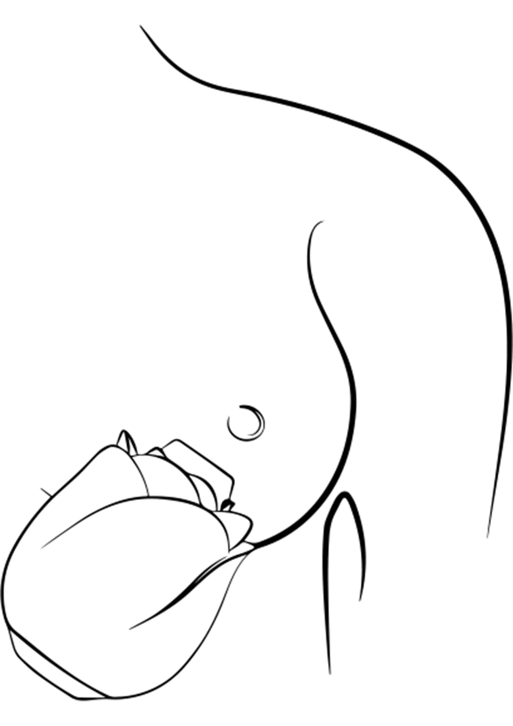 Dessin au trait minimaliste d'un sein avec une fleur. Décoration murale élégante et moderne pour votre intérieur.; Minimalistische lijntekening van een borst met een bloem. Stijlvolle en moderne wanddecoratie voor je interieur.; Minimalist line drawing of a breast with a flower. Stylish and modern wall decoration for your home.