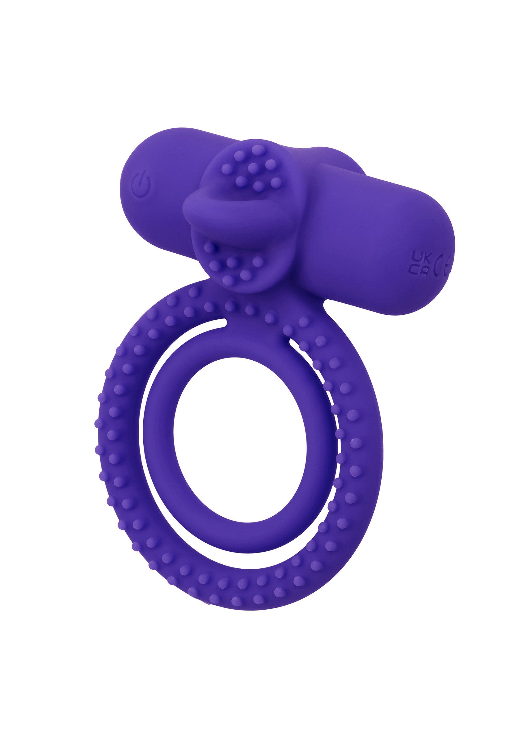 Anneau vibrant violet pour couple, pour des sensations intenses et un plaisir partagé.; Paarse vibrerende ring voor koppels, voor intense sensaties en gedeeld plezier.; Purple vibrating cock ring for couples, for intense sensations and shared pleasure.