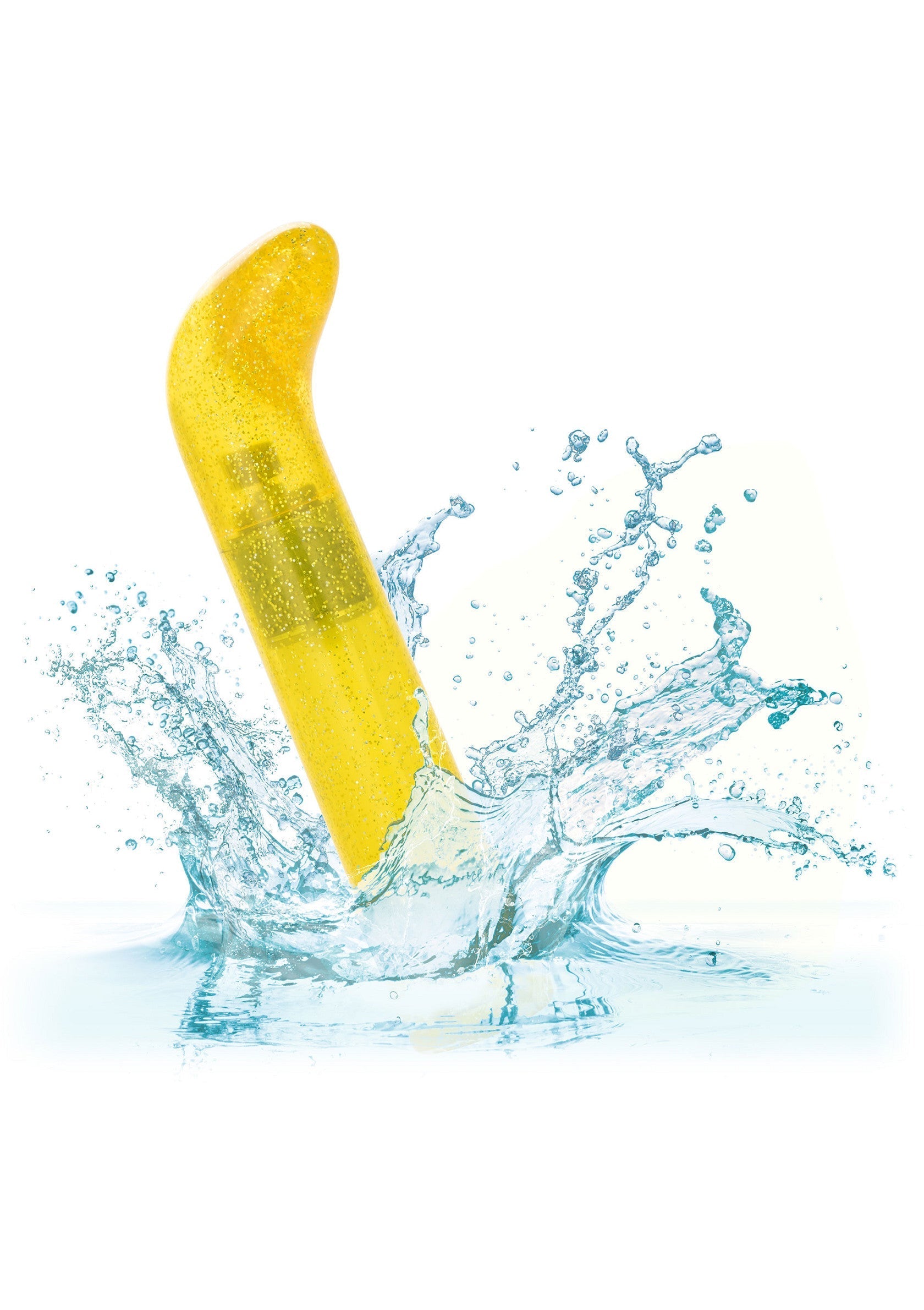 Tampons d'oreille jaunes étanches avec éclaboussures d'eau.; Gele waterdichte oordopjes met waterspetters.; Yellow waterproof earplugs with water splash.