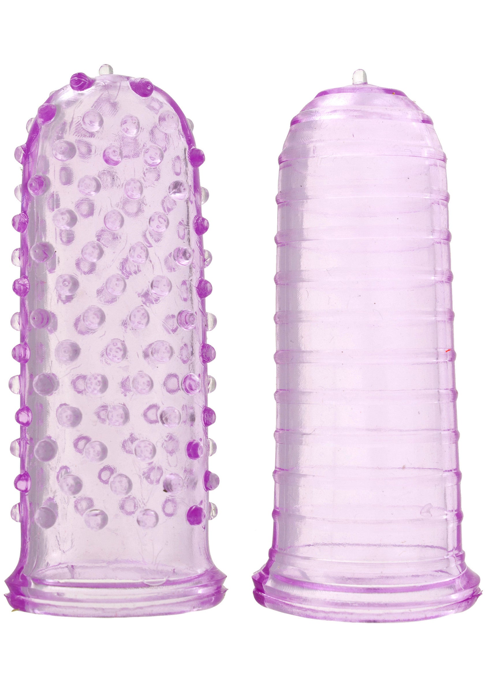 Gants texturés et à nervures pour plus de sensations et de plaisir.; Getextureerde en geribbelde handschoenen voor extra sensatie en plezier.; Textured and ribbed finger gloves for extra sensation and pleasure.