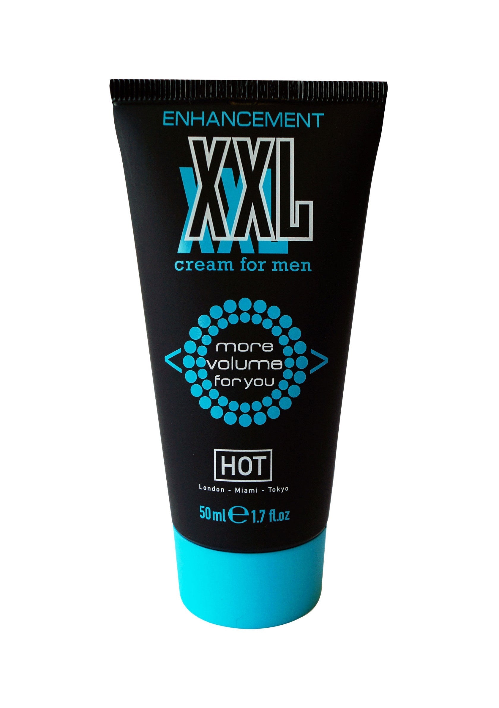 XXL Crème pour homme pour plus de volume et d'amélioration. Formule chaude. 50ml.; XXL Crème voor mannen voor meer volume en verbetering. Hete formule. 50ml.; XXL Cream for men for more volume and enhancement. Hot formula. 50ml.