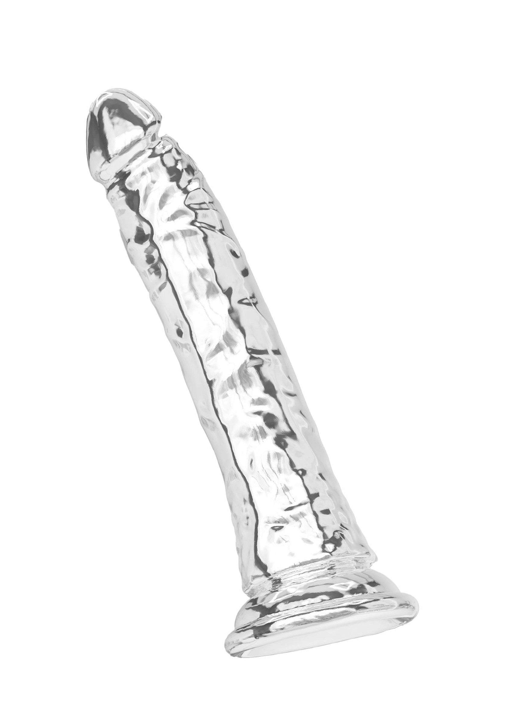Godemiché texturé argenté pour le plaisir intime.; Zilverkleurige dildo met textuur voor intiem plezier.; Textured silver dildo for intimate pleasure.