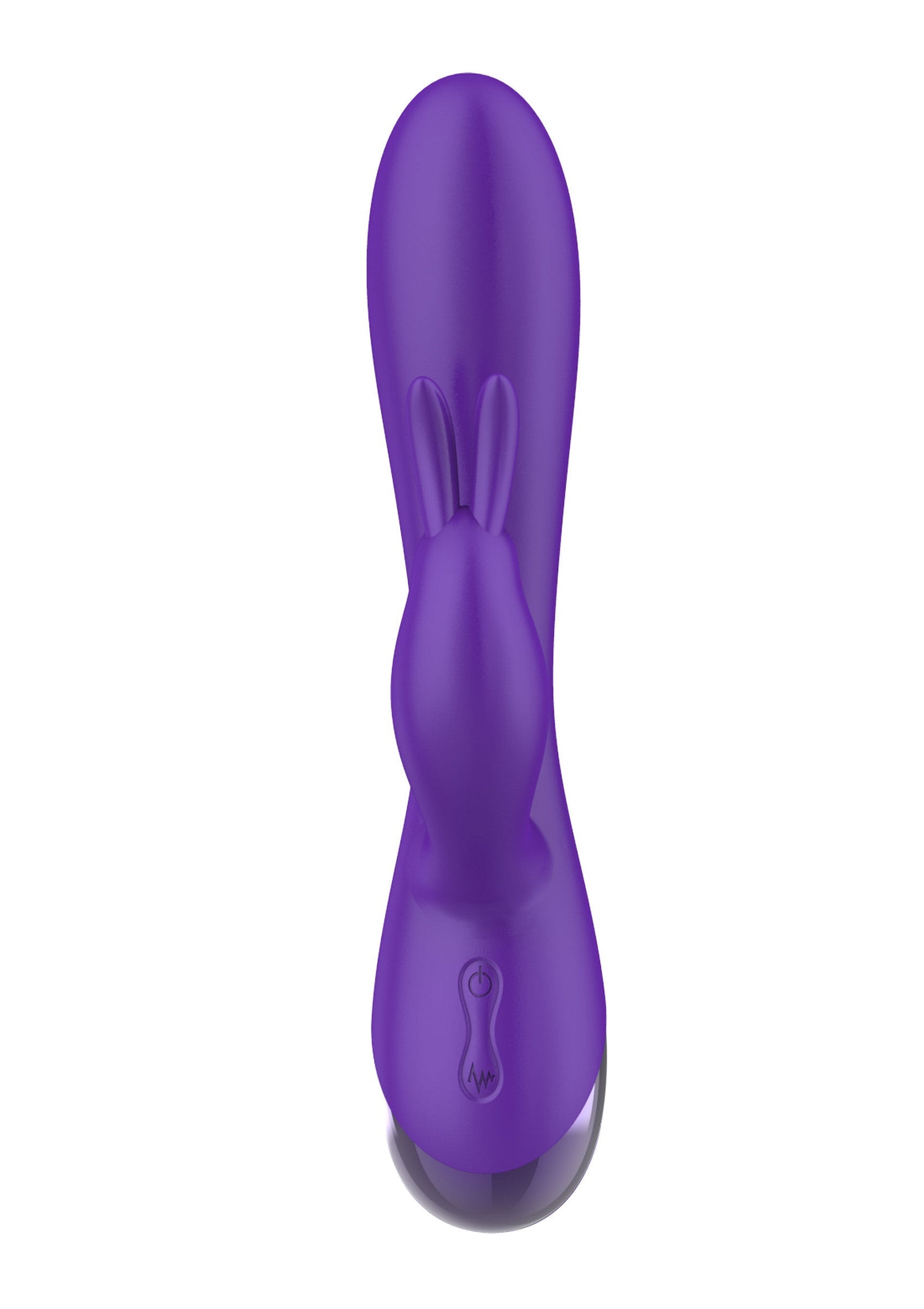 Vibromasseur lapin violet pour le plaisir féminin. Découvrez des sensations intenses et variées avec ce sextoy innovant.; Paarse vibrator met konijnenoren voor vrouwelijk genot. Ontdek intense en gevarieerde sensaties met dit innovatieve seksspeeltje.; Purple rabbit vibrator for women. Discover intense and varied sensations with this innovative sex toy.