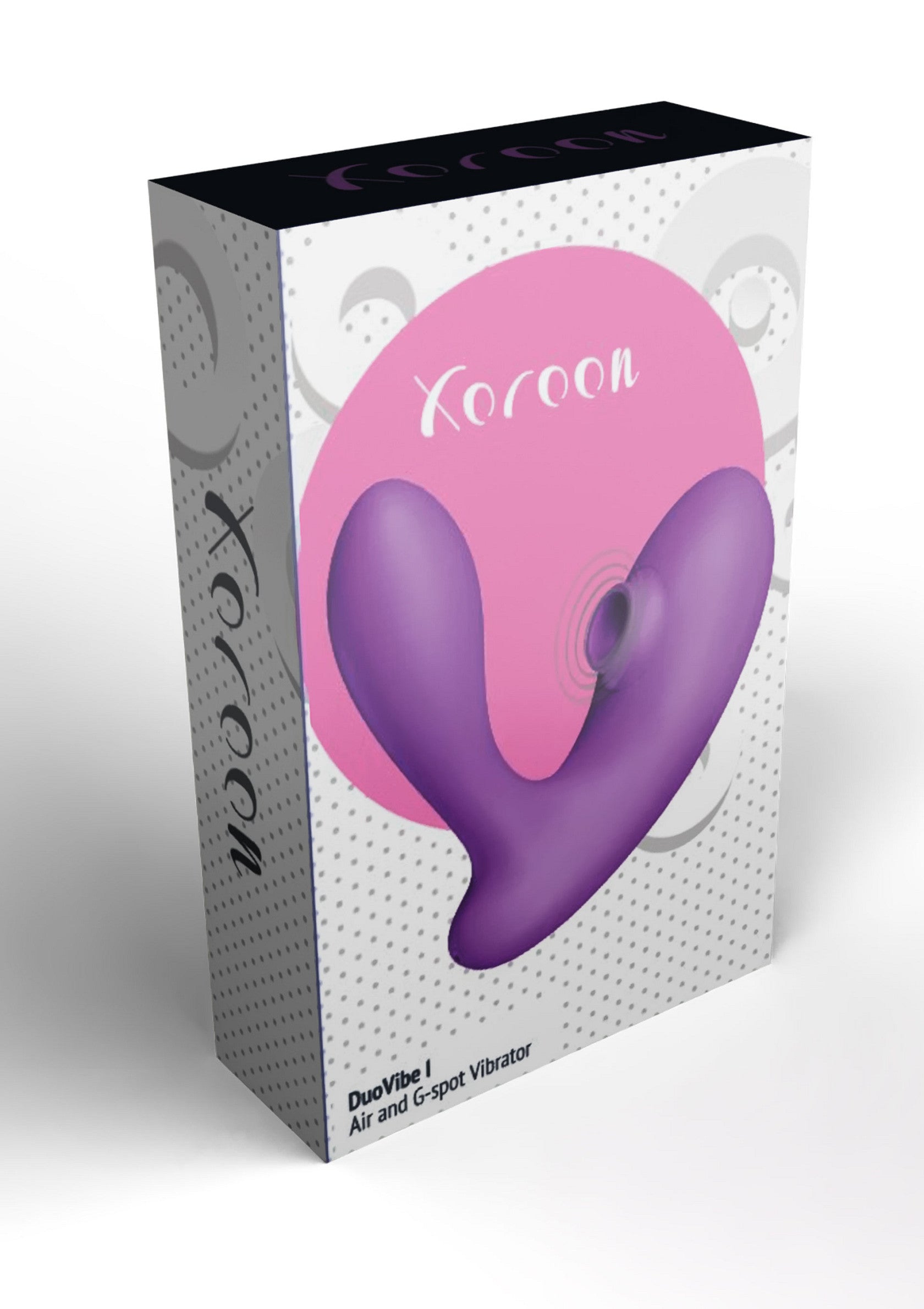 Koroon DuoVibe I vibrant air et point G pour le plaisir personnel, maintenant en stock !; Koroon DuoVibe I lucht- en G-spot vibrator voor persoonlijk genot, nu op voorraad!; Koroon DuoVibe I Air and G-spot Vibrator for personal pleasure, now in stock!