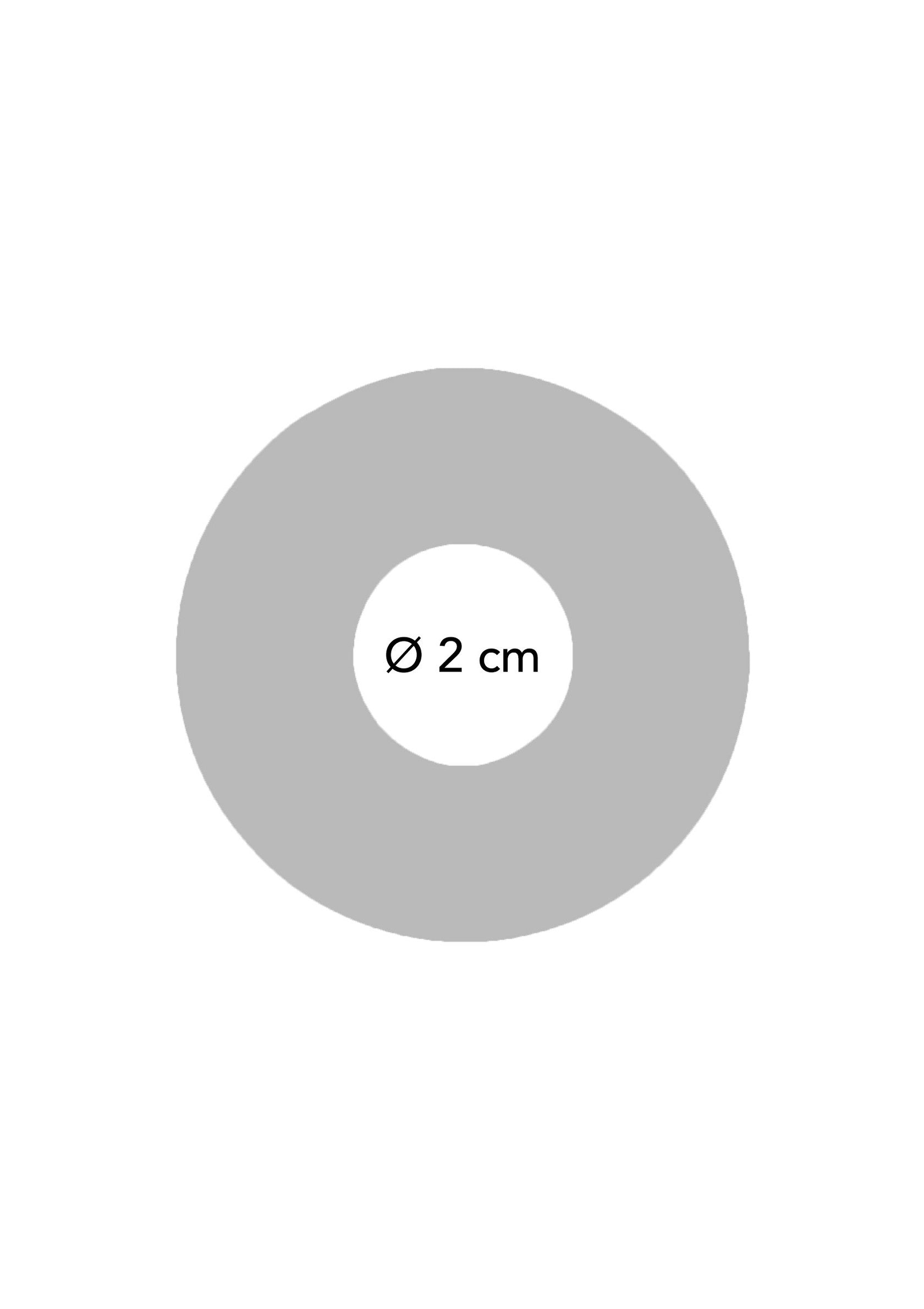 Rondelle grise avec trou de 2 cm de diamètre. Idéal pour vos projets de bricolage et réparations.; Grijze ring met een gat van 2 cm doorsnede. Ideaal voor uw doe-het-zelfprojecten en reparaties.; Gray washer with a 2 cm diameter hole. Ideal for your DIY projects and repairs.