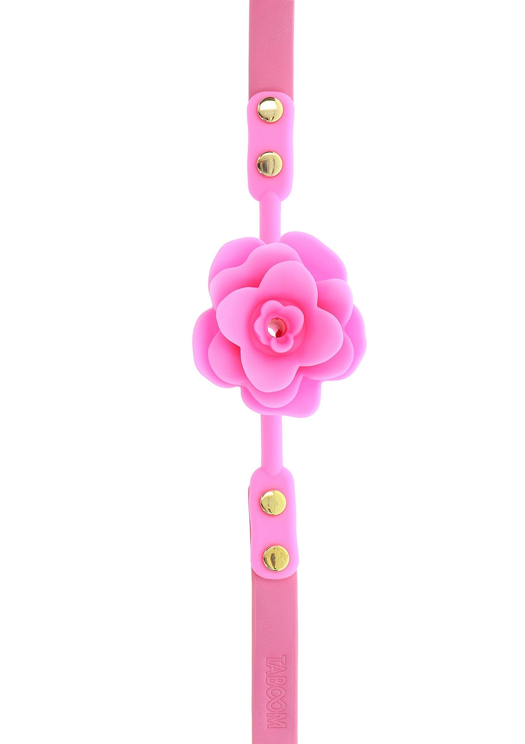 Bracelet rose avec fleur, accessoire de mode girly et original.; Roze armband met bloem, een trendy en speels accessoire.; Pink bracelet with flower, a trendy and playful accessory.