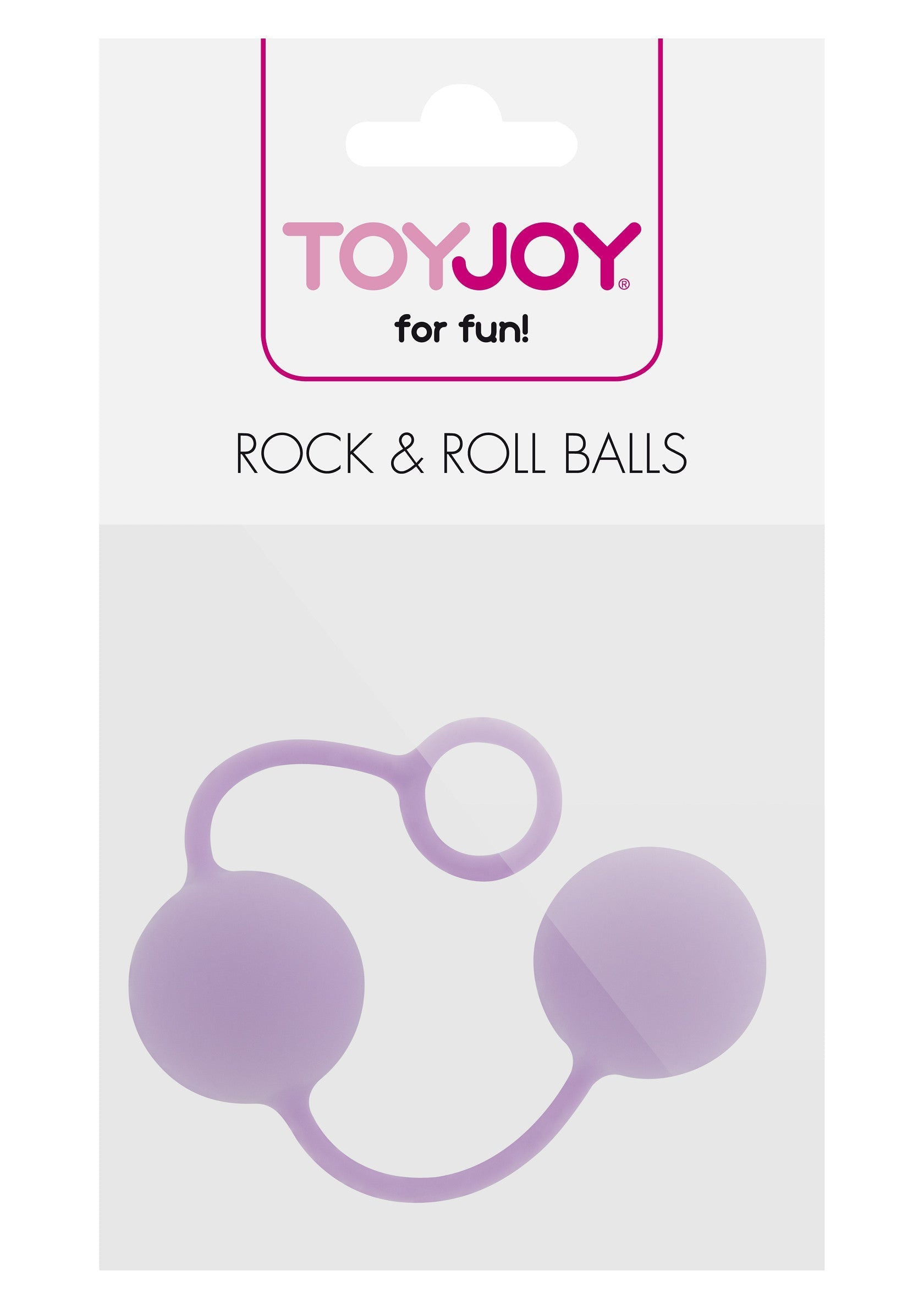 ToyJoy Rock & Roll Balls, boules de geisha violettes pour le plaisir intime.; ToyJoy Rock & Roll Balls, paarse bekkenbodemtrainers voor intiem plezier.; ToyJoy Rock & Roll Balls, purple kegel balls for intimate pleasure.