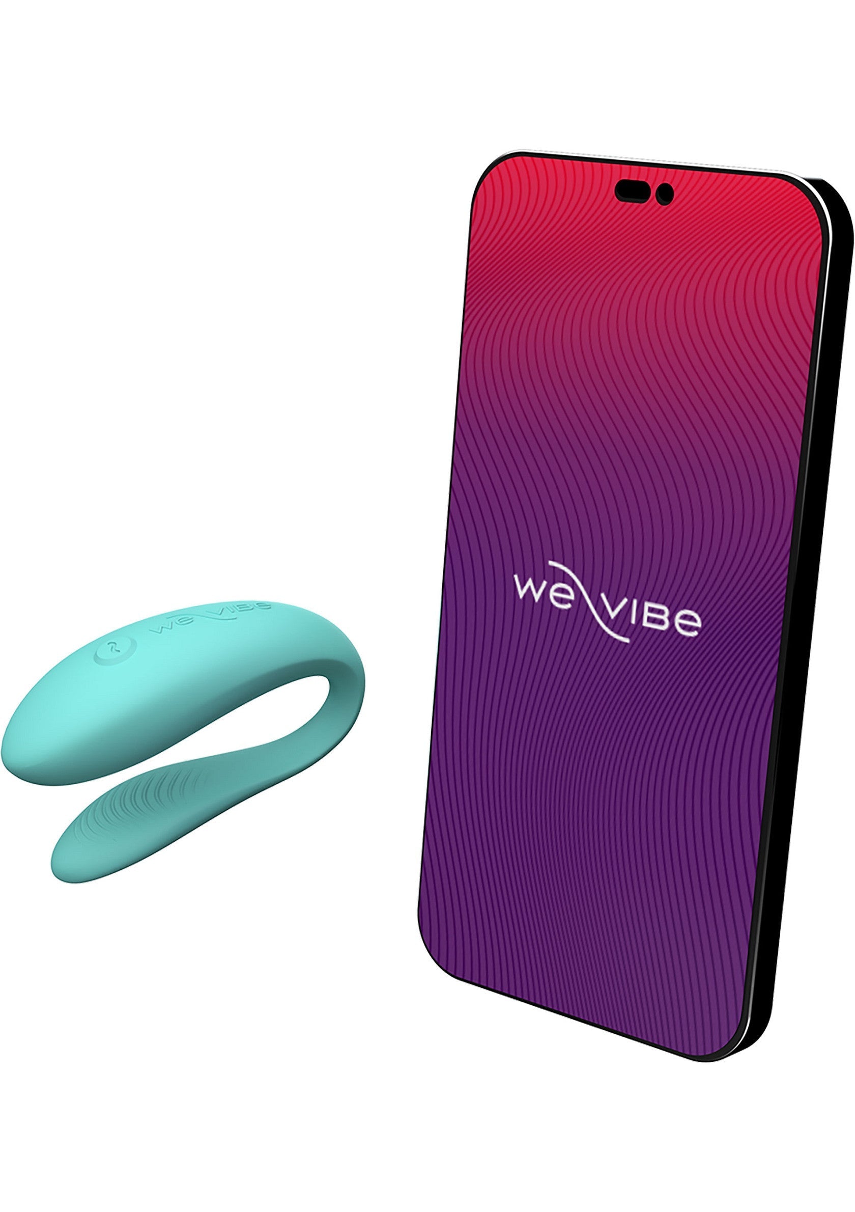 We-Vibe jouet sexuel turquoise, pour le plaisir et la découverte de soi. Améliorez votre intimité et explorez le plaisir.; We-Vibe turquoise seksspeeltje, voor plezier en zelfontdekking. Verbeter je intimiteit en ontdek genot.; We-Vibe turquoise sex toy, for pleasure and self-discovery. Enhance your intimacy and explore enjoyment.