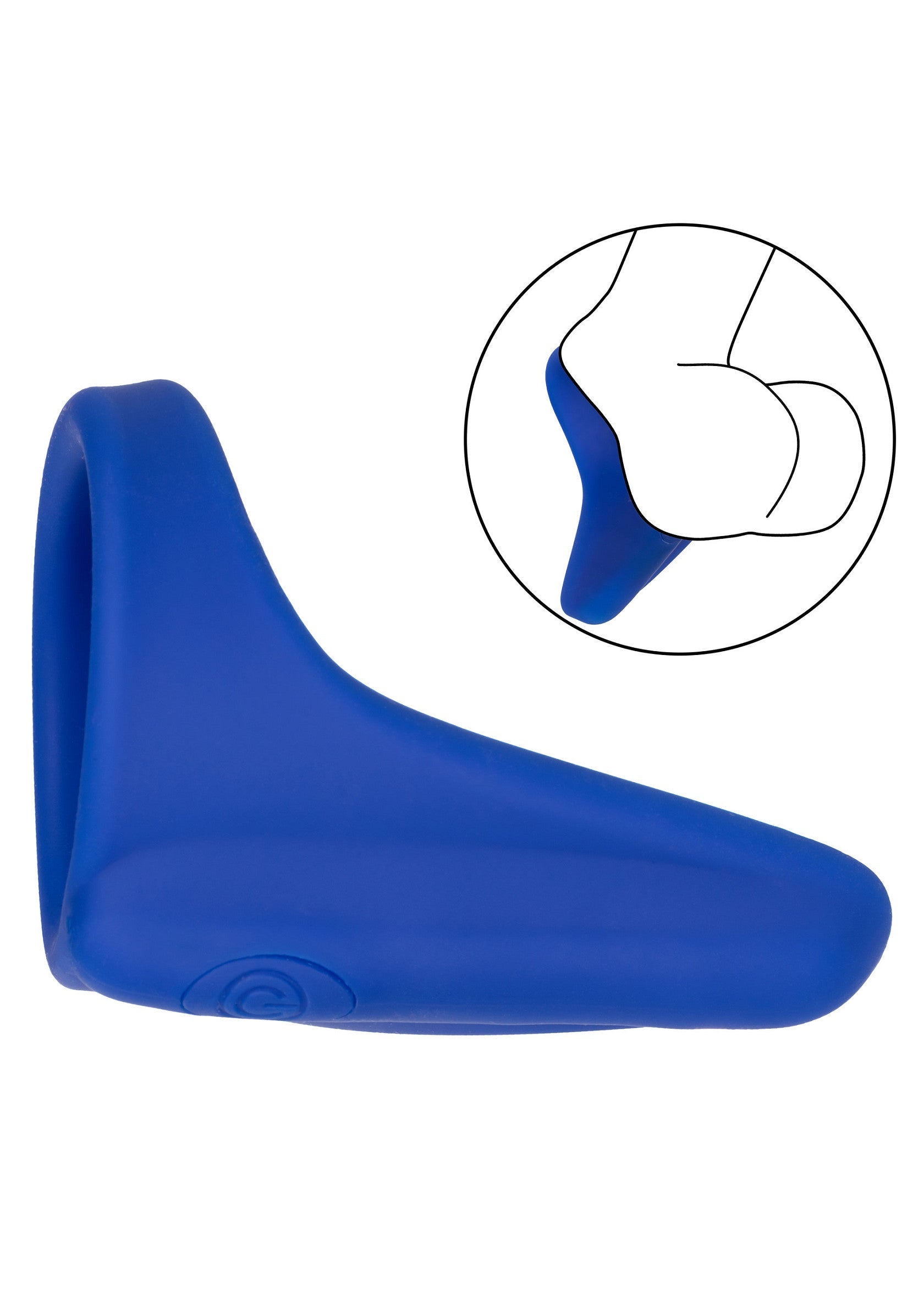 Anneau pénien vibrant bleu. Améliorez les sensations et le plaisir!; Blauwe vibrerende penisring. Verbeter sensaties en plezier!; Blue vibrating cock ring. Enhance sensations and pleasure!