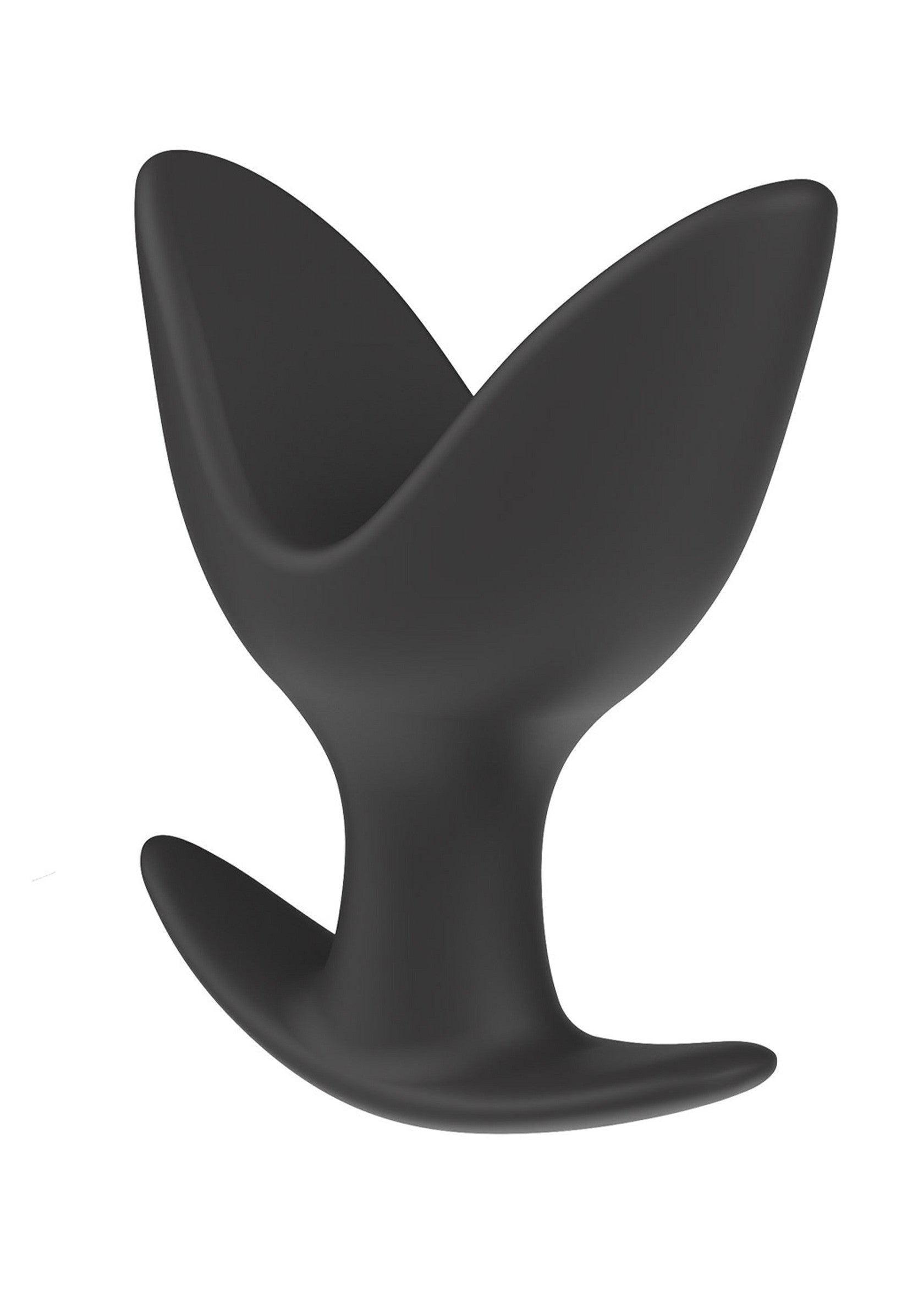 Plug anal noir avec design en forme de coeur pour plus de plaisir et de sensations.; Zwarte anale plug met hartvormig ontwerp voor extra genot en sensaties.; Black anal plug with heart shape design for extra pleasure and sensations.