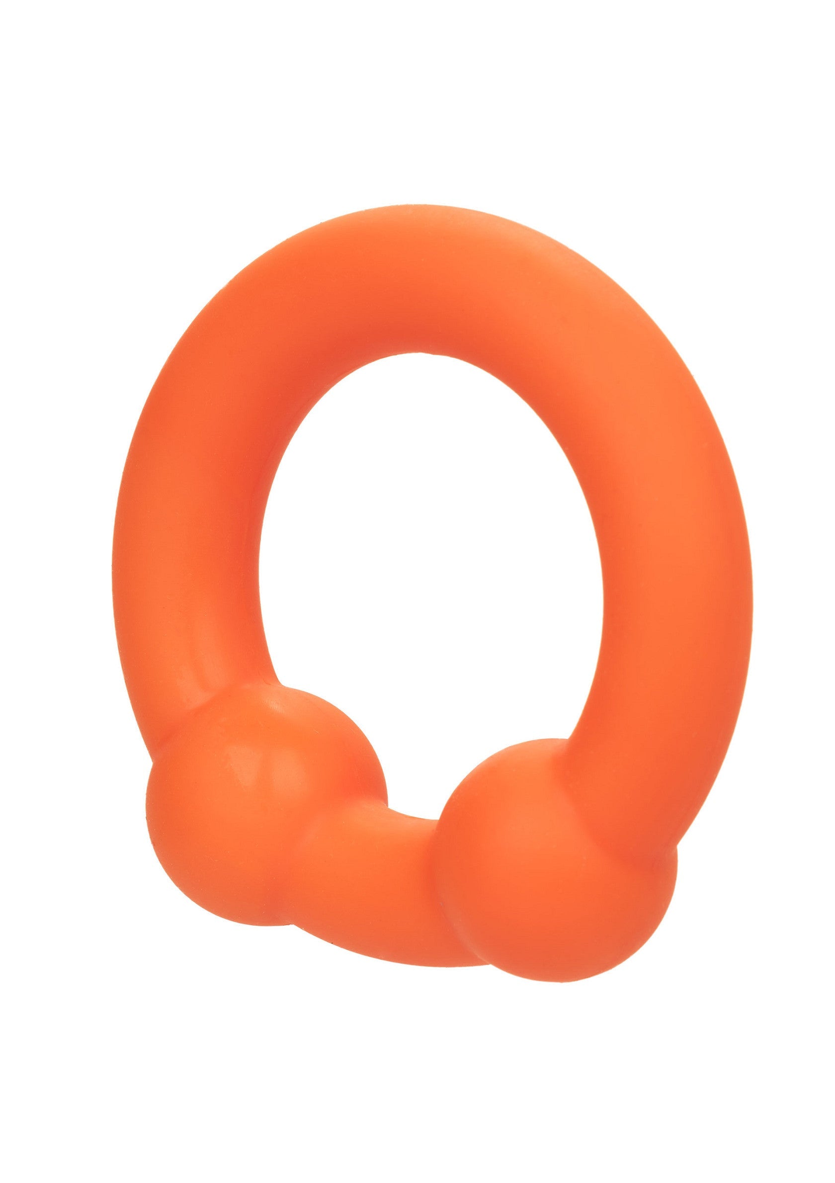 Anneau pénien vibrant orange pour plus de plaisir et de sensations fortes.; Oranje vibrerende penisring voor meer plezier en intense sensaties.; Orange vibrating cock ring for enhanced pleasure and intense sensations.