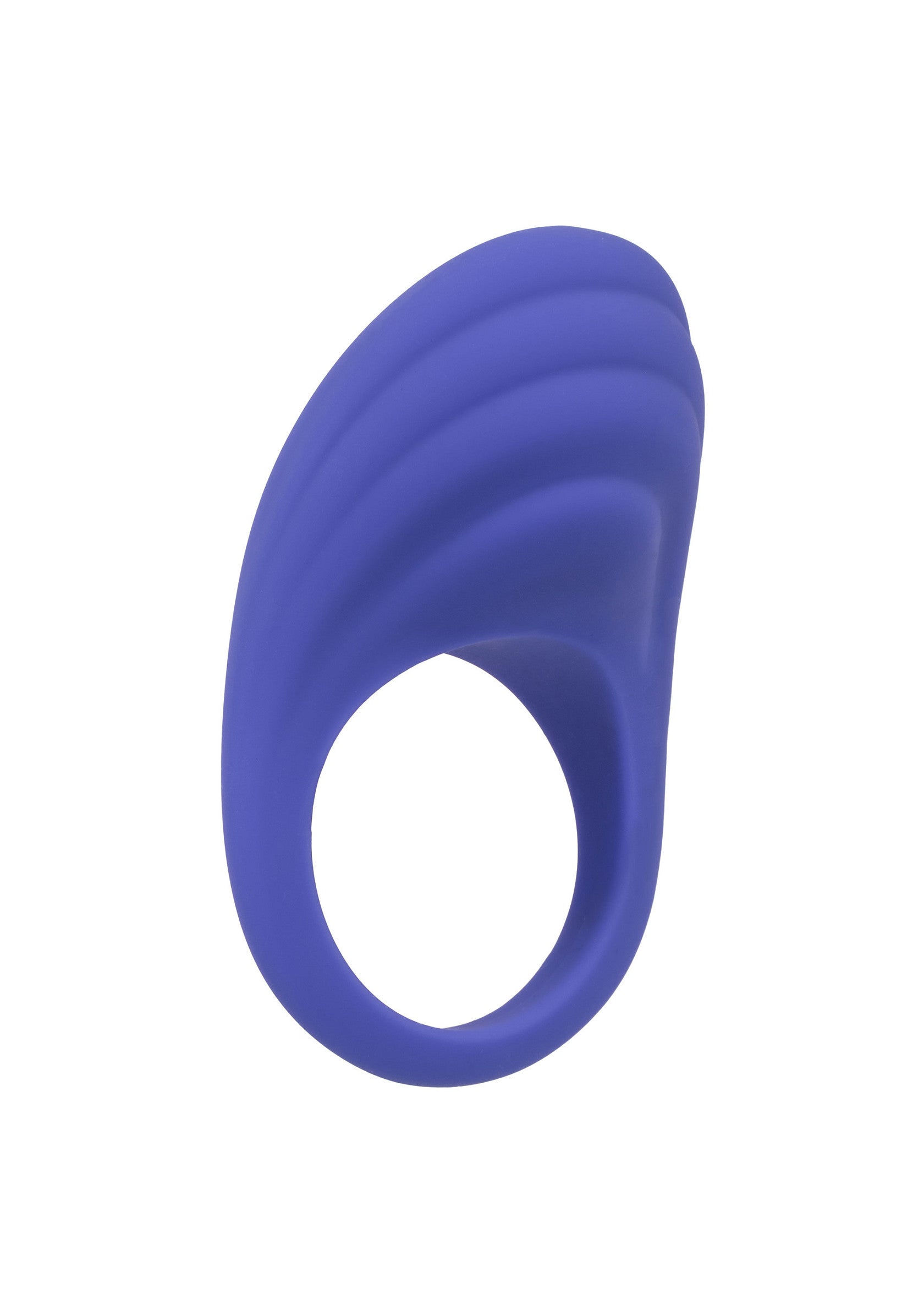 Anneau vibrant bleu en silicone pour plus de plaisir et de sensations.; Blauwe vibrerende ring van siliconen voor meer plezier en sensatie.; Blue vibrating silicone ring for more pleasure and sensation.