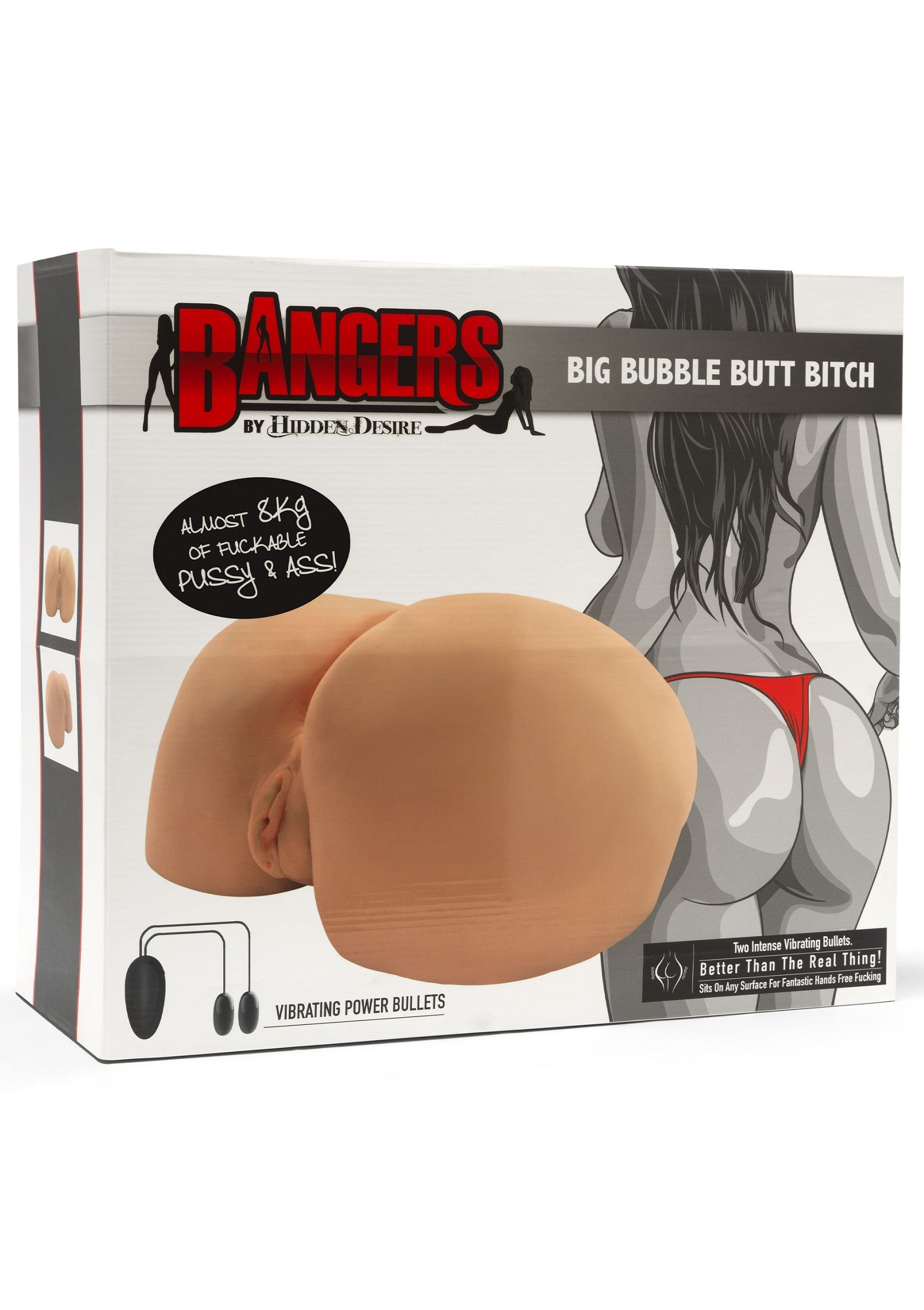 Hidden Desire Big Bubble Butt Bitch Vibrating