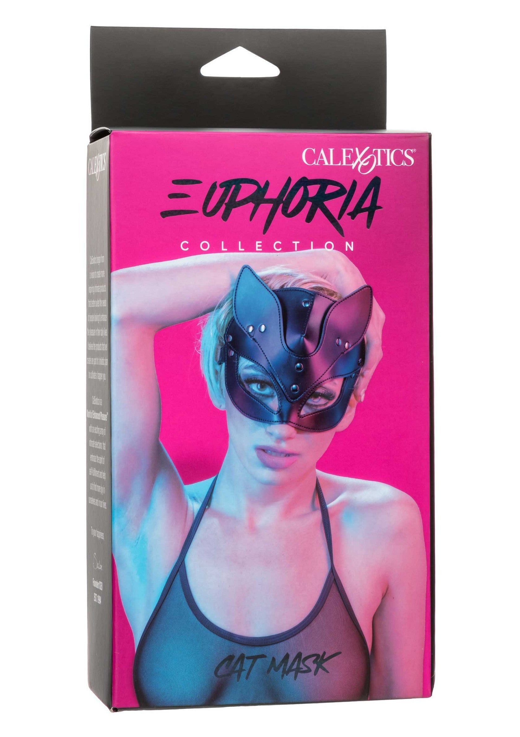 Calexotics Euphoria Collection - Masque de chat coquin pour pimenter votre vie amoureuse !; Calexotics Euphoria Collection - ondeugend kattenmasker om je liefdesleven op te fleuren!; Calexotics Euphoria Collection - naughty cat mask to spice up your love life!