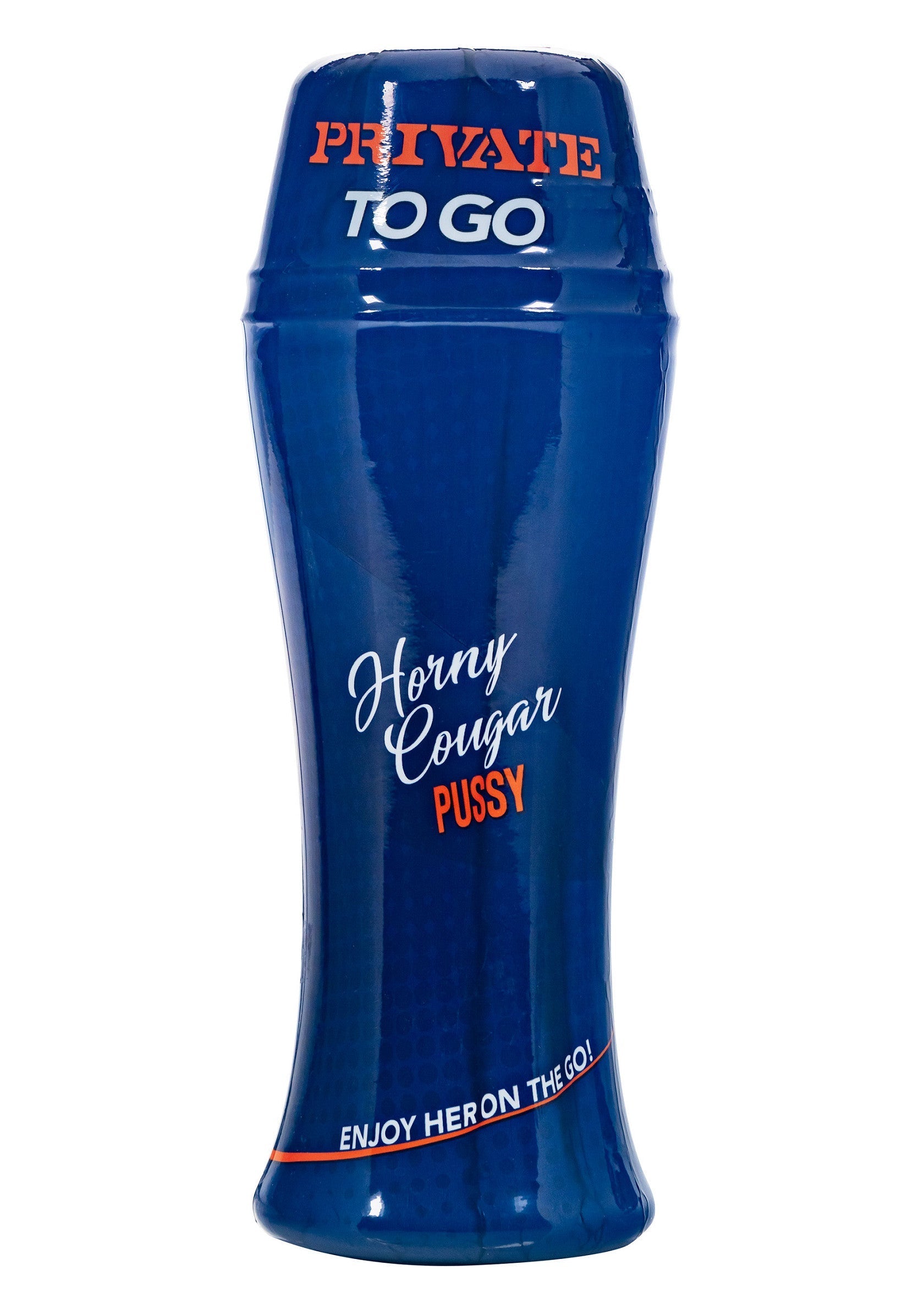 Gode vibrant 'Private To Go Horny Cougar' pour une expérience intense à emporter partout !; Private To Go Horny Cougar vibrator voor een intense ervaring, perfect voor onderweg!; Private To Go Horny Cougar vibrator for an intense experience, perfect for taking on the go!
