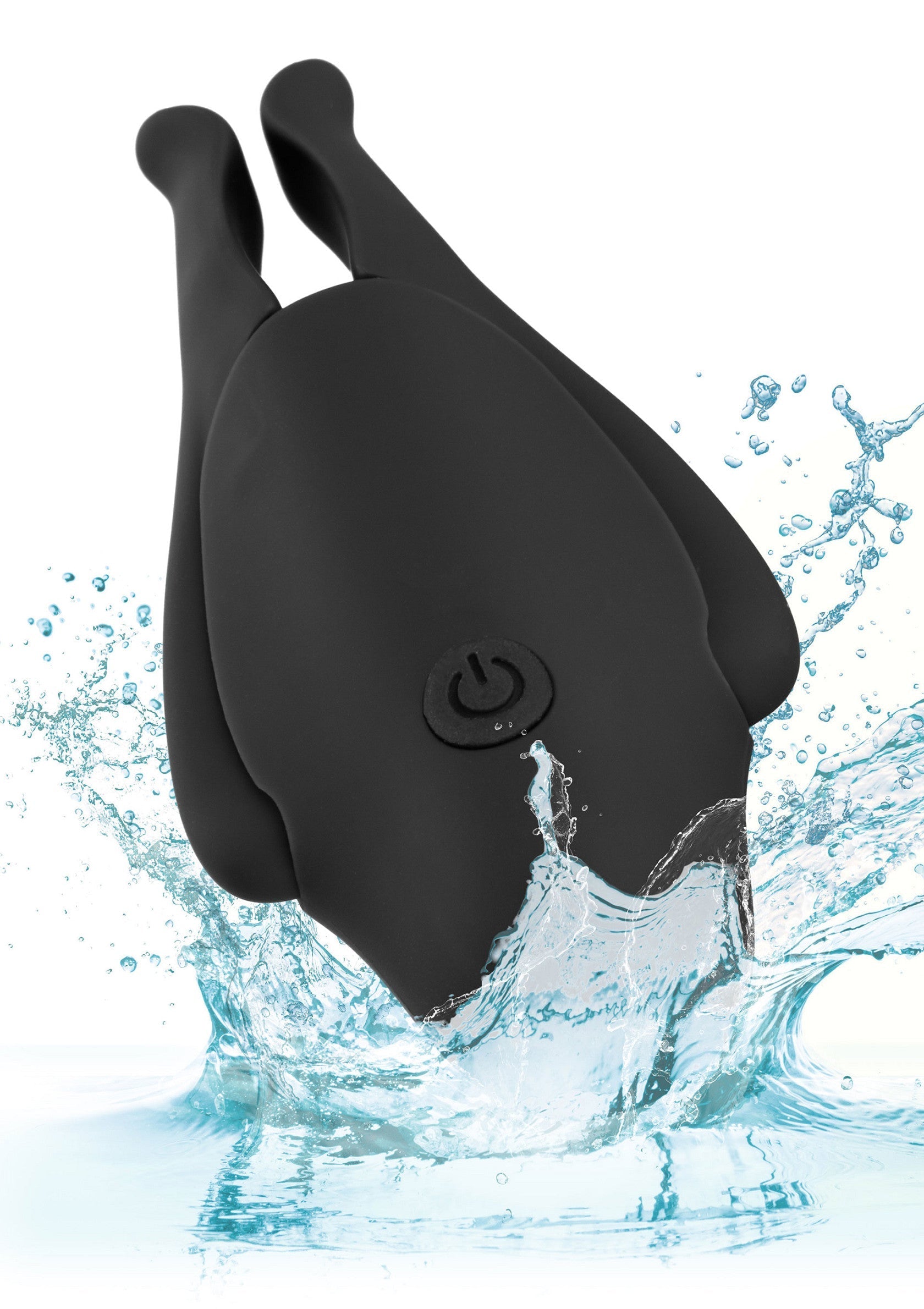 Masseur de clitoris noir étanche pour des sensations incroyables. Découvrez le plaisir aquatique !; Waterdichte zwarte clitorismassager voor ongelooflijke sensaties. Ontdek aquatisch genot!; Waterproof black clitoral massager for incredible sensations. Discover aquatic pleasure!