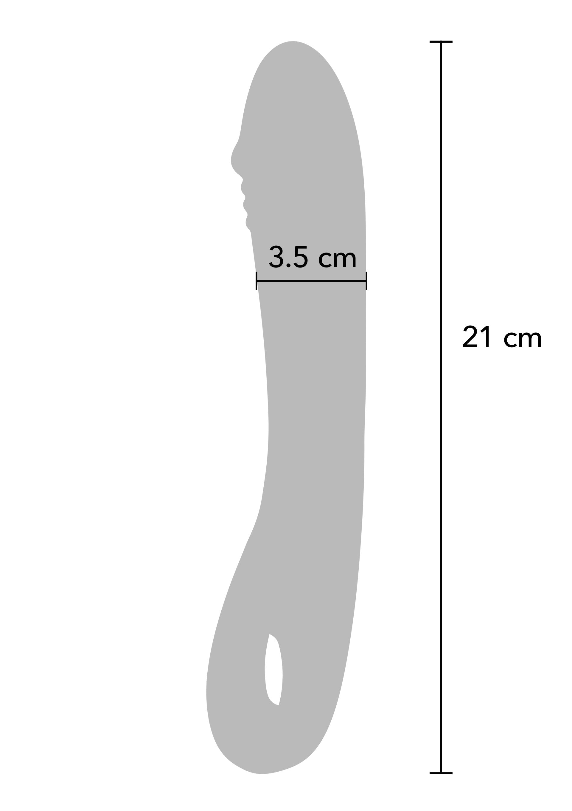 Dimensions du produit : longueur de 21 cm et largeur de 3,5 cm. Guide des tailles et des mensurations pour un achat sûr.; Productafmetingen: 21 cm lang en 3,5 cm breed. Maattabel en meetgids voor een veilige aankoop.; Product dimensions: 21 cm long and 3.5 cm wide. Size chart and measuring guide for secure purchase.