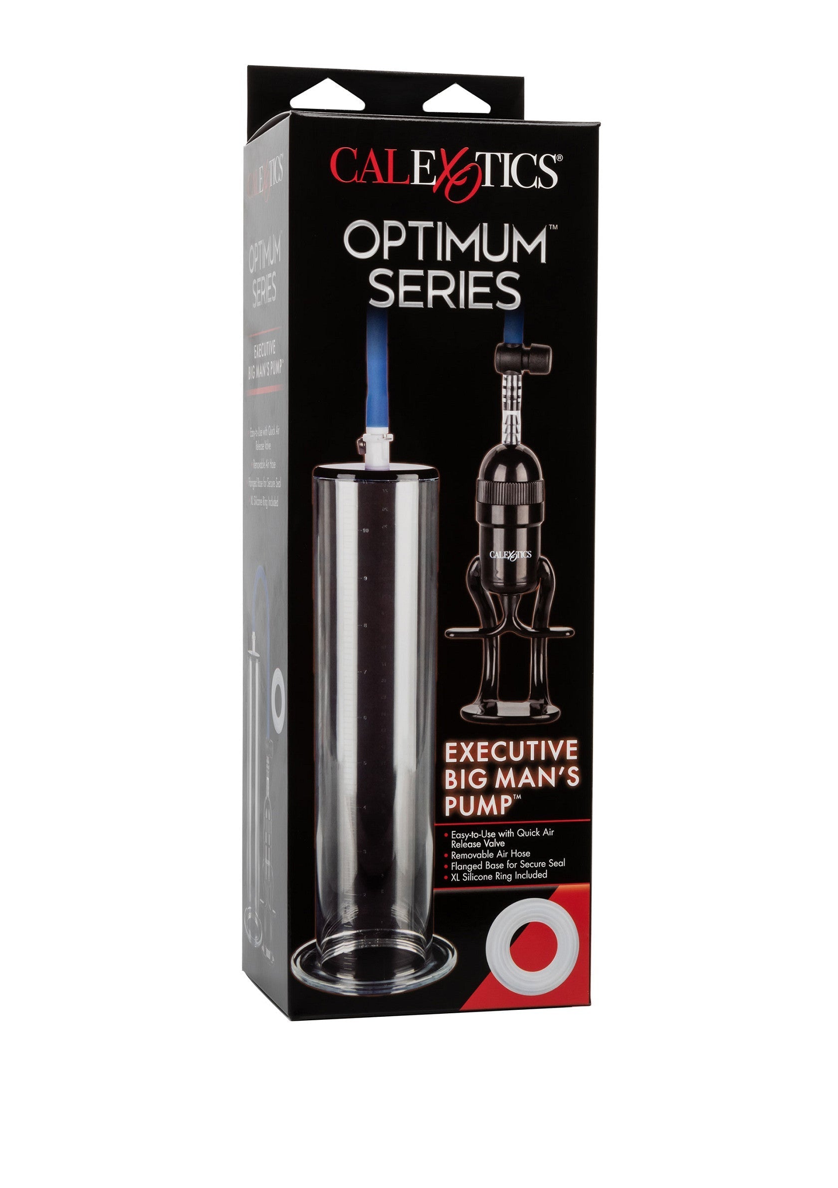 CalExotics Optimum Series Executive Big Man's Pump pour plus de plaisir et d'excitation.; CalExotics Optimum Series Executive Big Man's Pump voor meer plezier en opwinding.; CalExotics Optimum Series Executive Big Man's Pump for enhanced pleasure and excitement.