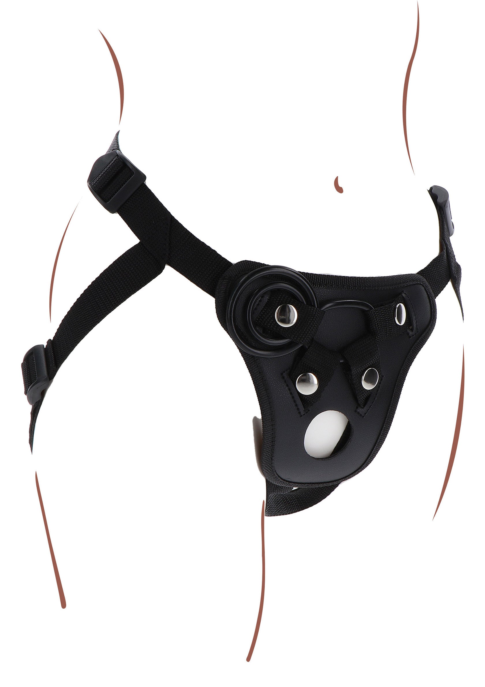 ToyJoy Strap-On Pleasure Hole Harness