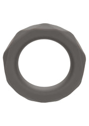 Anneau texturé gris anthracite, idéal pour une prise en main confortable et sécurisée. Parfait pour diverses utilisations.; Antracietgrijze ring met textuur, ideaal voor een comfortabele en veilige grip. Perfect voor diverse toepassingen.; Textured charcoal gray ring, ideal for a comfortable, secure grip. Perfect for various uses.