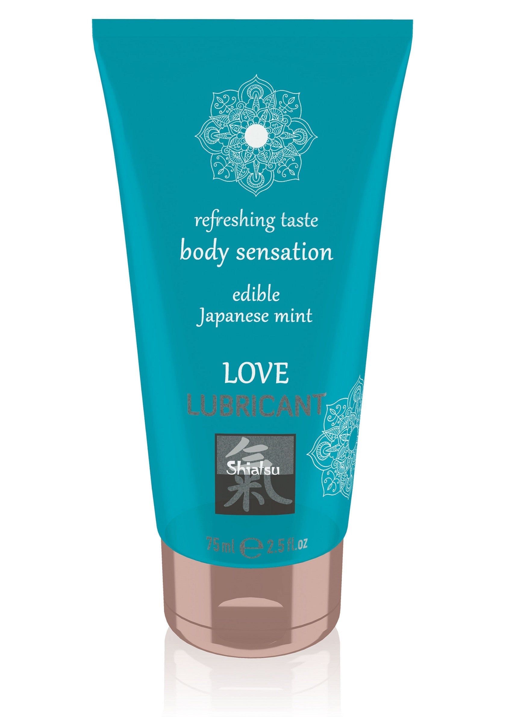 Lubrifiant comestible saveur menthe japonaise pour des sensations corporelles rafraîchissantes. Love Lubricant, idéal pour vos moments intimes.; Eetbaar glijmiddel met Japanse muntsmaak voor verfrissende lichaamssensaties. Love Lubricant, ideaal voor intieme momenten.; Edible Japanese mint flavored lubricant for refreshing body sensations. Love Lubricant, ideal for intimate moments.