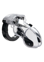 Cages de chasteté masculines transparentes pour le contrôle et la soumission.; Transparante kuisheidsgordels voor mannen voor controle en onderwerping.; Clear male chastity cages for control and submission.