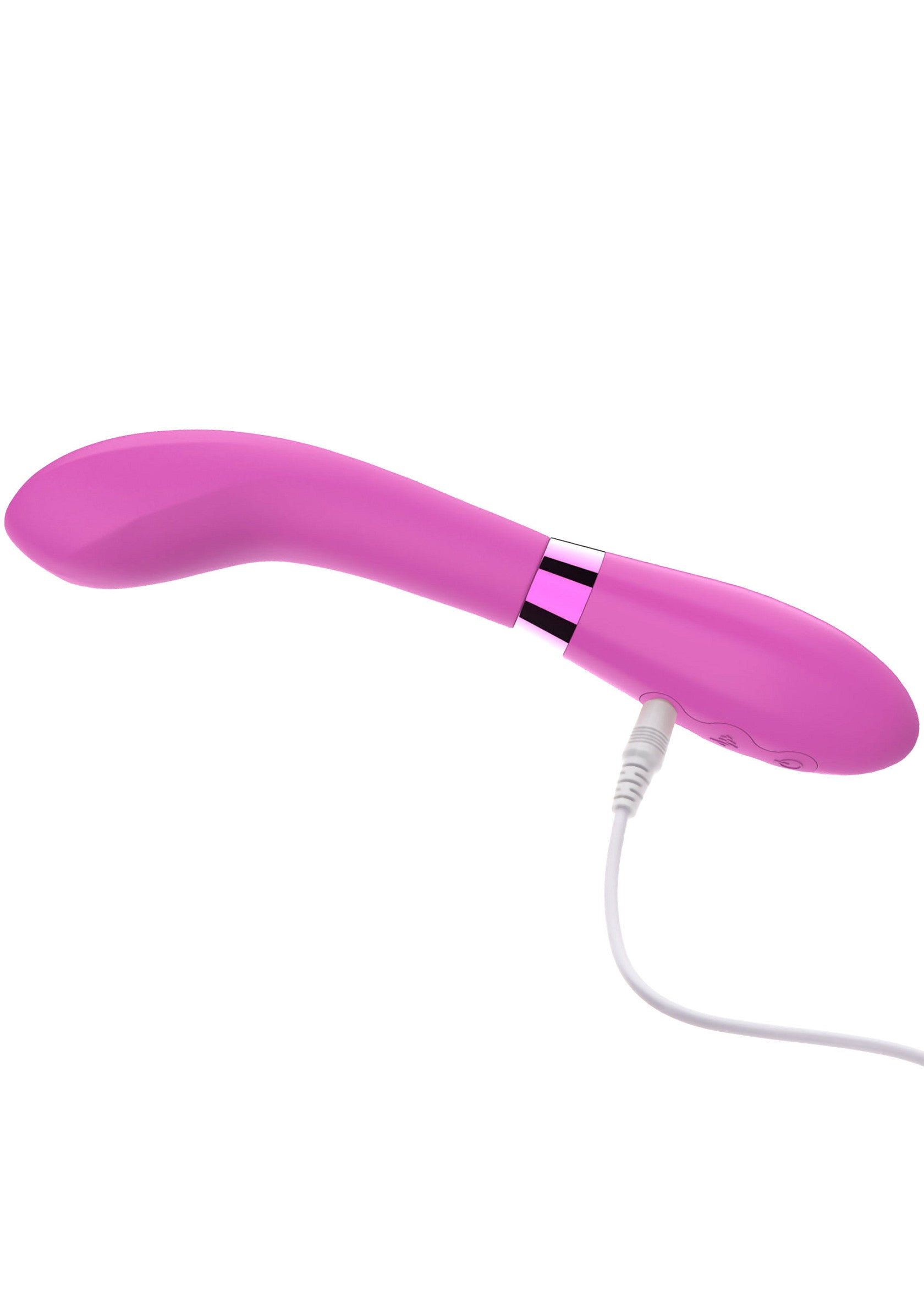 Vibromasseur rose rechargeable pour le plaisir personnel.; Oplaadbare roze vibrator voor persoonlijk genot.; Rechargeable pink vibrator for personal pleasure.