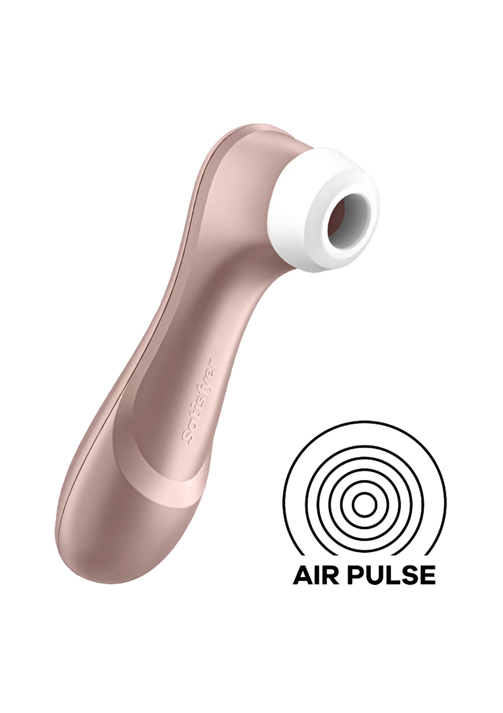 Satisfyer Air Pulse en rose poudré. Technologie à air pulsé pour des orgasmes sans contact. Découvrez le plaisir intense!; Satisfyer Air Pulse in poederroze. Luchtdrukgolftechnologie voor contactloze orgasmes. Ontdek intens genot!; Satisfyer Air Pulse in powder pink. Air pulse technology for touchless orgasms. Discover intense pleasure!
