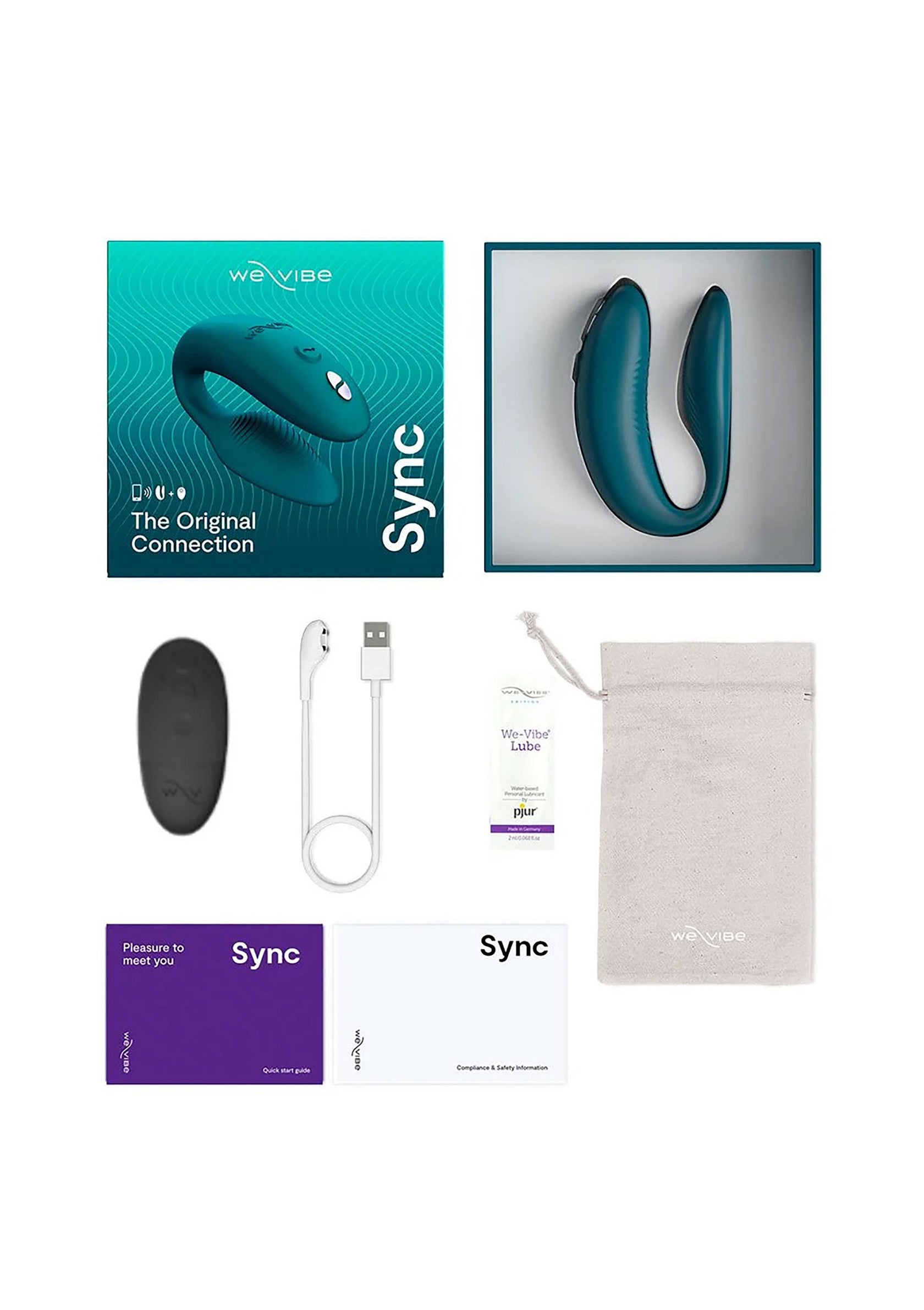 We-Vibe Sync : stimulateur vibrant connecté pour un plaisir personnalisé. Découvrez des sensations uniques et intenses !; We-Vibe Sync: verbonden vibrator voor gepersonaliseerd plezier. Ontdek unieke en intense sensaties!; We-Vibe Sync: connected vibrator for personalized pleasure. Discover unique, intense sensations!