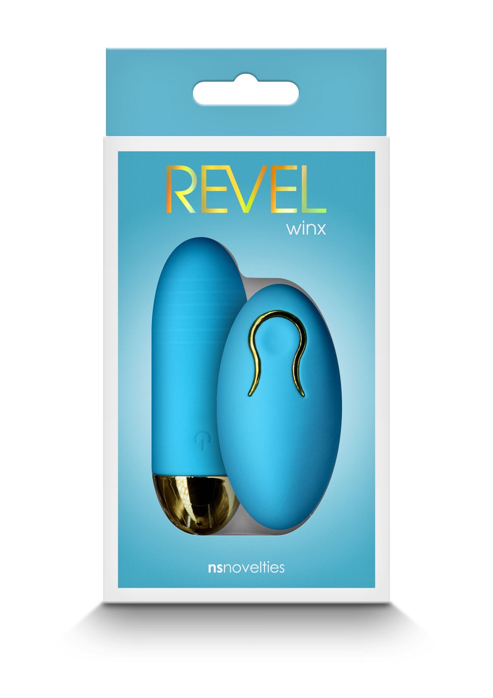 Revel Winx par NS Novelties. Jouets sexuels bleus élégants pour le plaisir solitaire ou partagé. Découvrez le plaisir ultime dès aujourd'hui!; Revel Winx van NS Novelties. Stijlvol blauw seksspeeltje voor solo- of partnerplezier. Ontdek ultiem genot vandaag nog!; Revel Winx by NS Novelties. Stylish blue sex toy for solo or partnered pleasure. Discover ultimate enjoyment today!