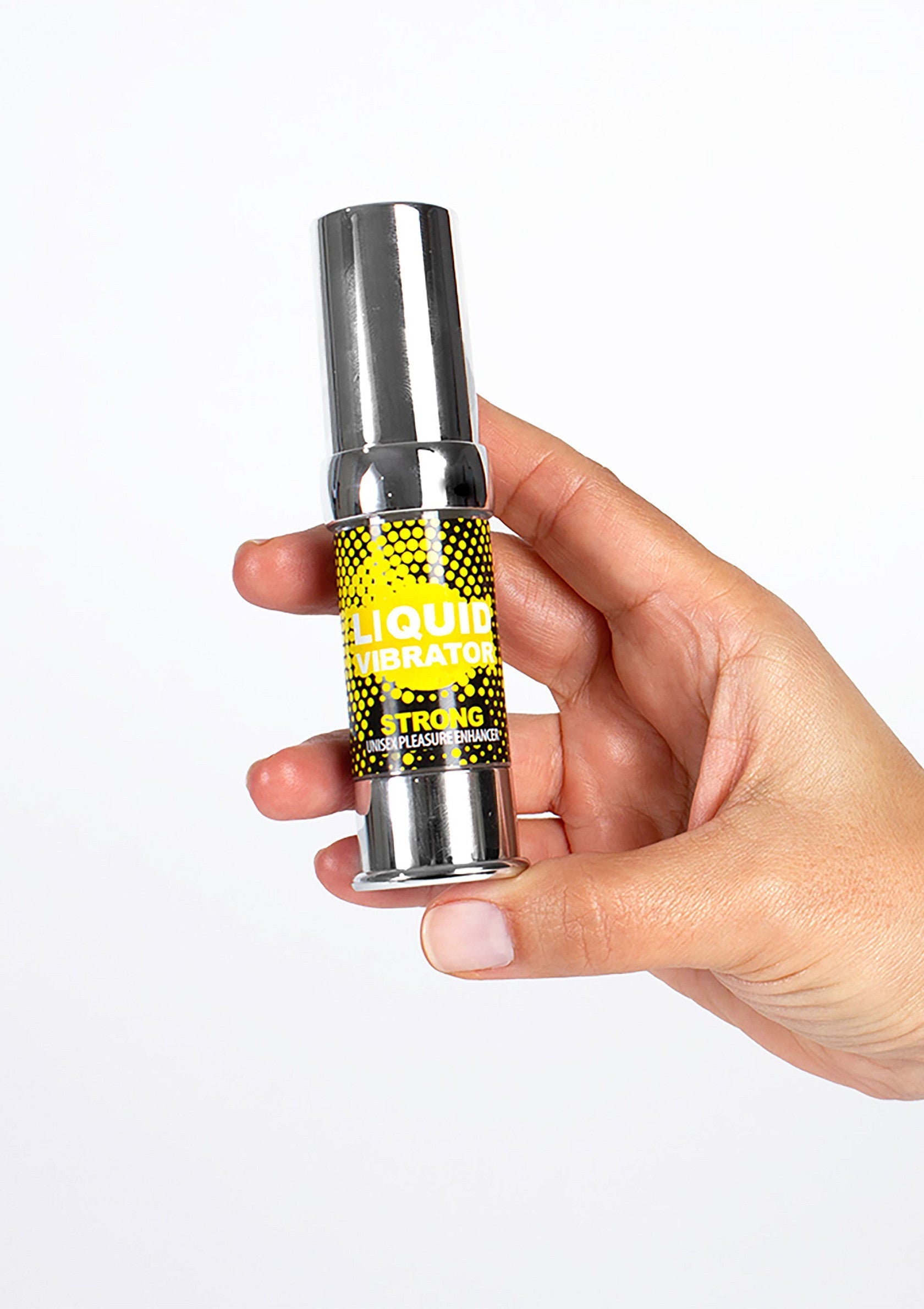 Stimulateur liquide 'Liquid Vibrator Strong', pour des sensations intenses et un plaisir accru. Explorez de nouvelles dimensions!; Liquid Vibrator Strong stimulerende vloeistof, voor intense sensaties en verhoogd genot. Ontdek nieuwe dimensies!; Liquid Vibrator Strong stimulant liquid, for intense sensations and increased pleasure. Explore new dimensions!