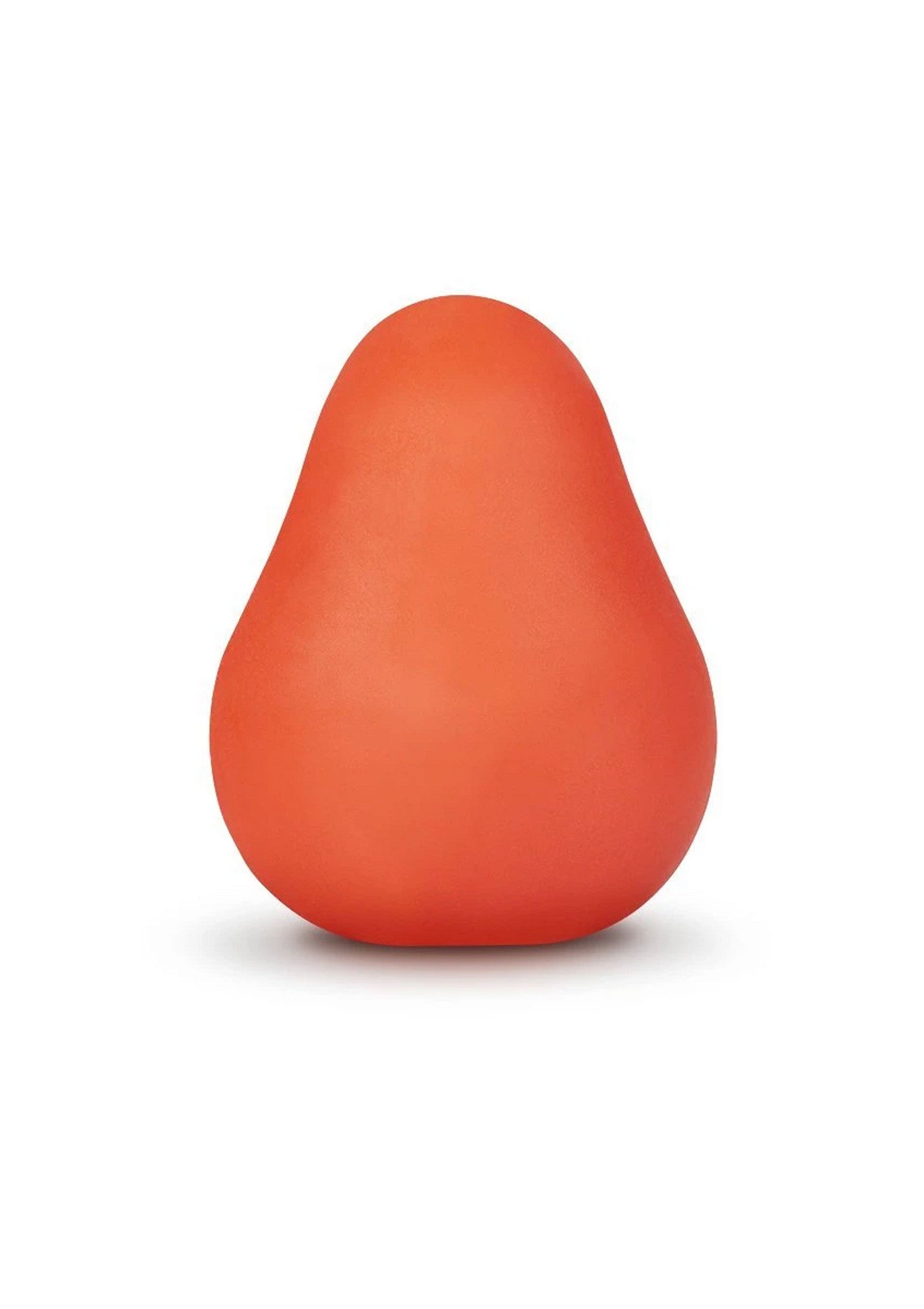 Poire décorative orange. Design moderne pour égayer votre intérieur. Objet décoratif unique et coloré.; Oranje decoratieve peer. Modern design om uw interieur op te fleuren. Uniek en kleurrijk decoratief object.; Orange decorative pear. Modern design to brighten your interior. Unique and colorful decorative object.