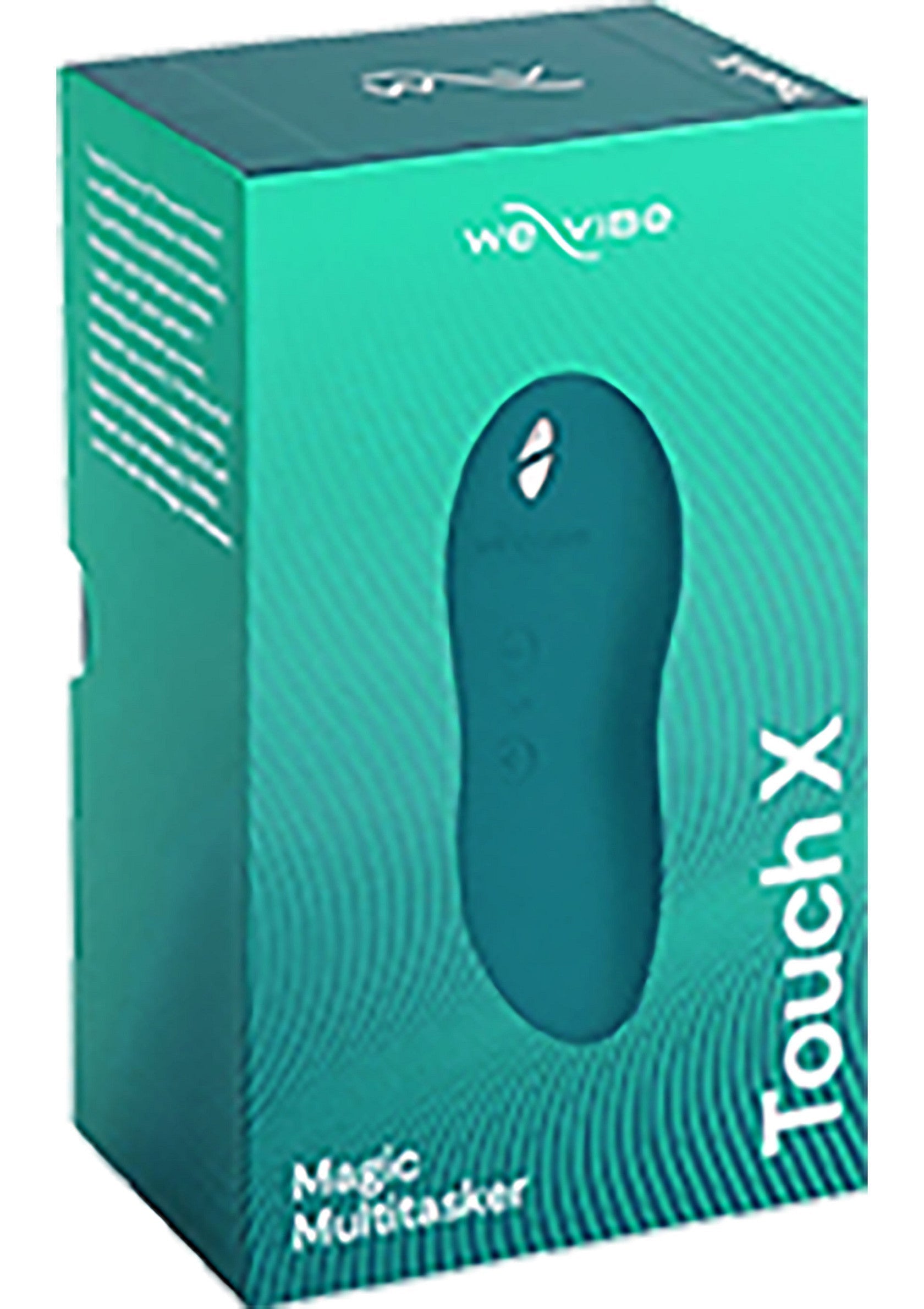 We-Vibe Touch X Magic Multitasker, vibromasseur pour le plaisir. Compact, discret et rechargeable. Explorez le plaisir tactile!; We-Vibe Touch X Magic Multitasker, vibrator voor genot. Compact, discreet en oplaadbaar. Ontdek tactiel plezier!; We-Vibe Touch X Magic Multitasker, vibrator for pleasure. Compact, discreet, and rechargeable. Explore touch pleasure!