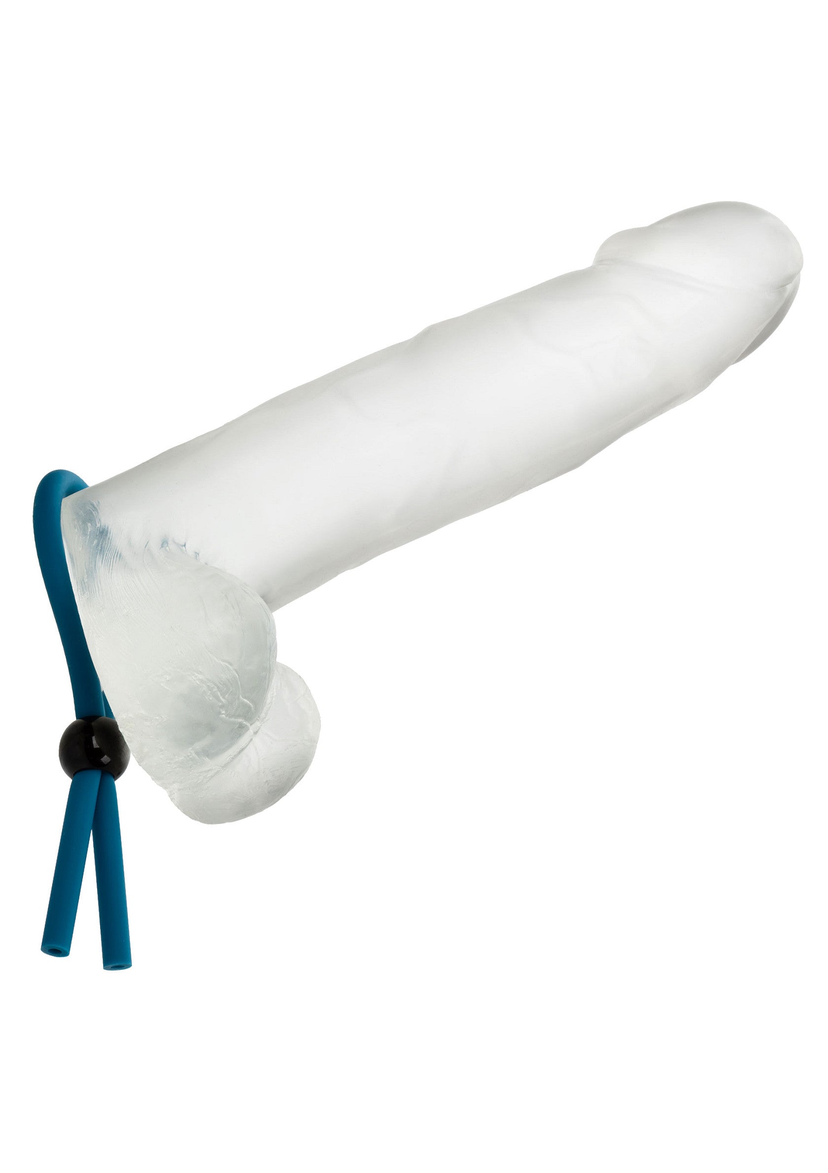 Améliorez votre plaisir avec cet extenseur de pénis transparent pour des sensations accrues. ; Verbeter uw plezier met deze transparante penisvergroter voor meer gevoel.; Enhance your pleasure with this clear penis extender for increased sensation.