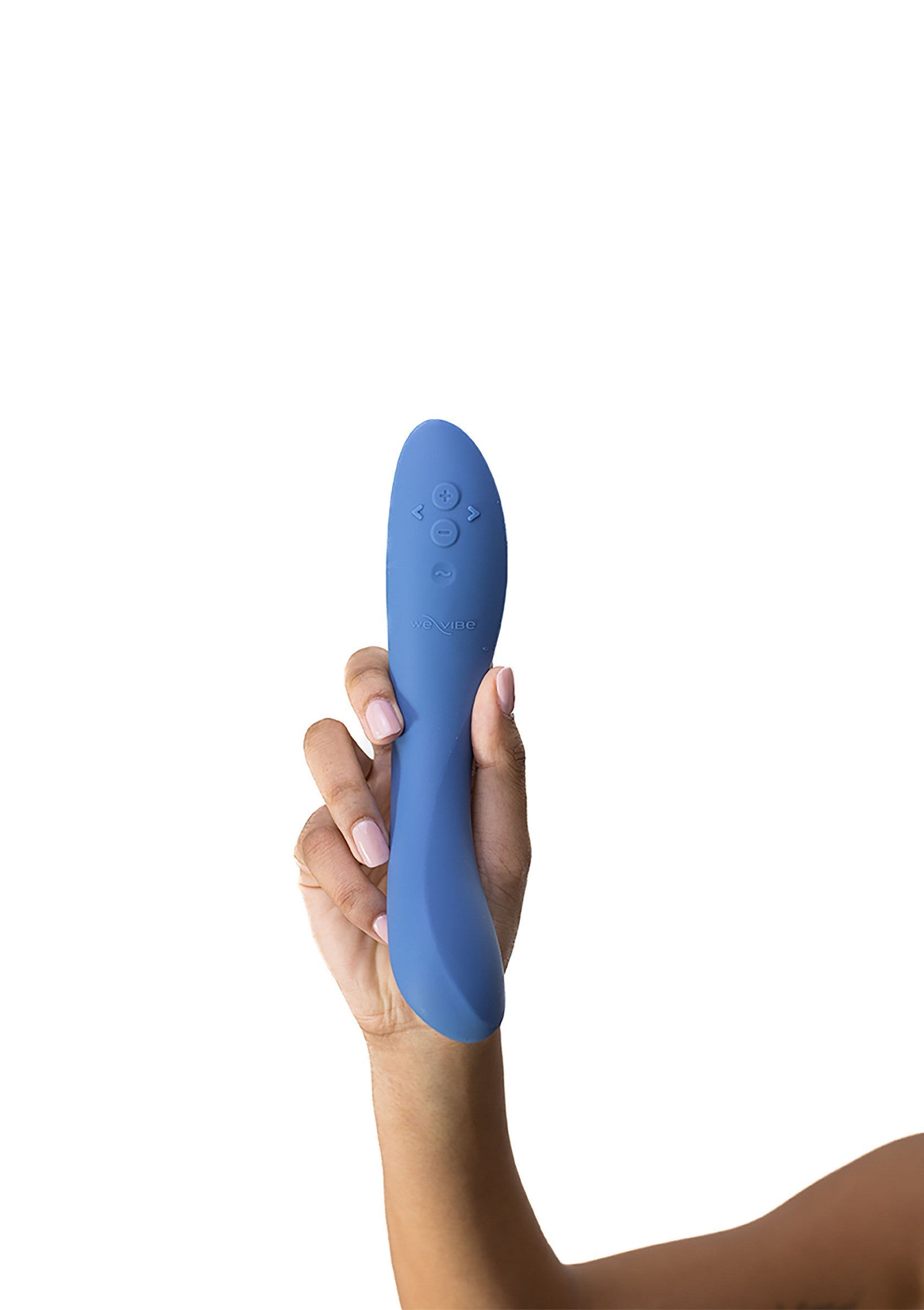 Photo d'un vibromasseur bleu tenu à la main. Ce vibromasseur est parfait pour l'auto-plaisir et le plaisir des couples. Magasinez maintenant et explorez votre sensualité !; Foto van een blauwe vibrator in de hand. Deze vibrator is perfect voor zelfbevrediging en plezier voor stellen. Winkel nu en ontdek je sensualiteit!; Picture of a blue vibrator held in hand. This vibrator is perfect for self pleasure and couples pleasure. Shop now and explore your sensuality!