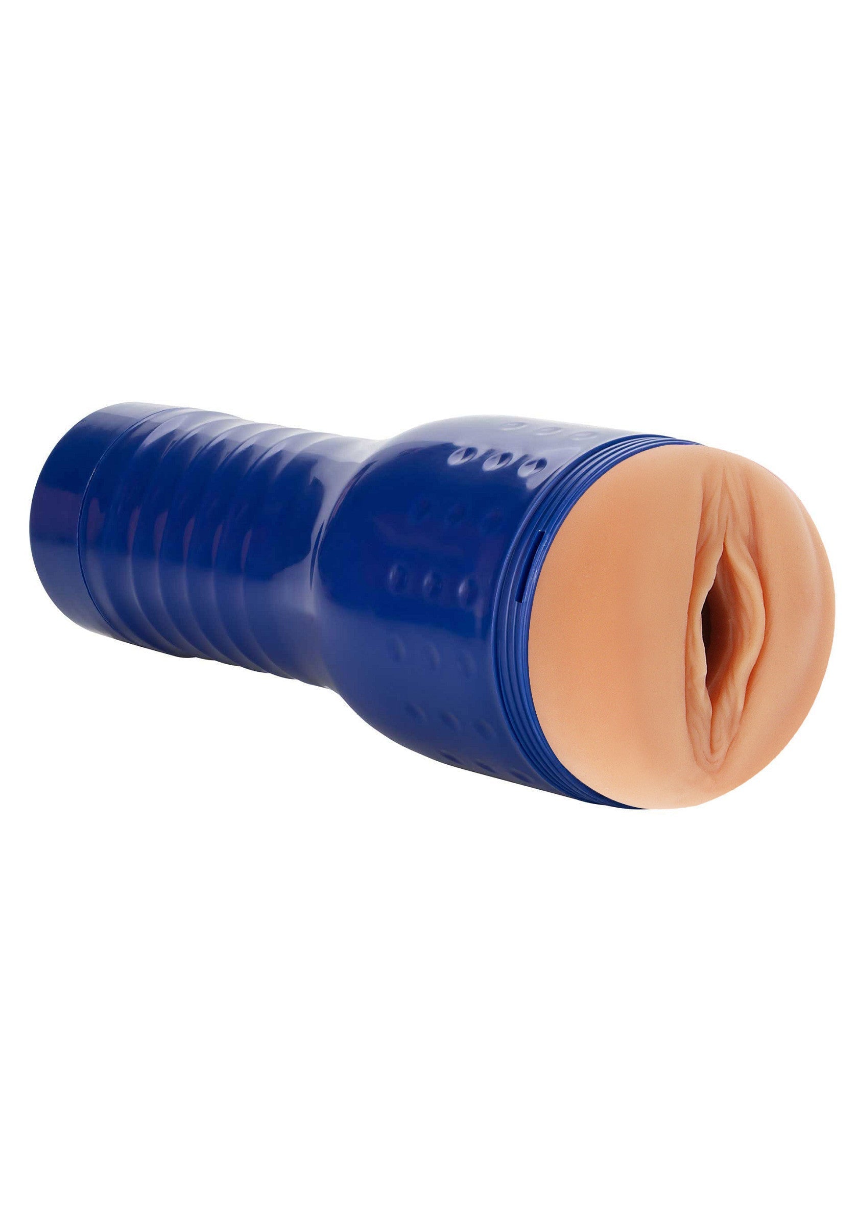Manchon de masturbation réaliste bleu pour des plaisirs intenses. Texture douce, facile à nettoyer.; Realistische masturbatie sleeve in blauw voor intense genoegens. Zachte textuur, makkelijk schoon te maken.; Realistic male masturbator sleeve in blue for intense pleasure. Soft texture, easy to clean.