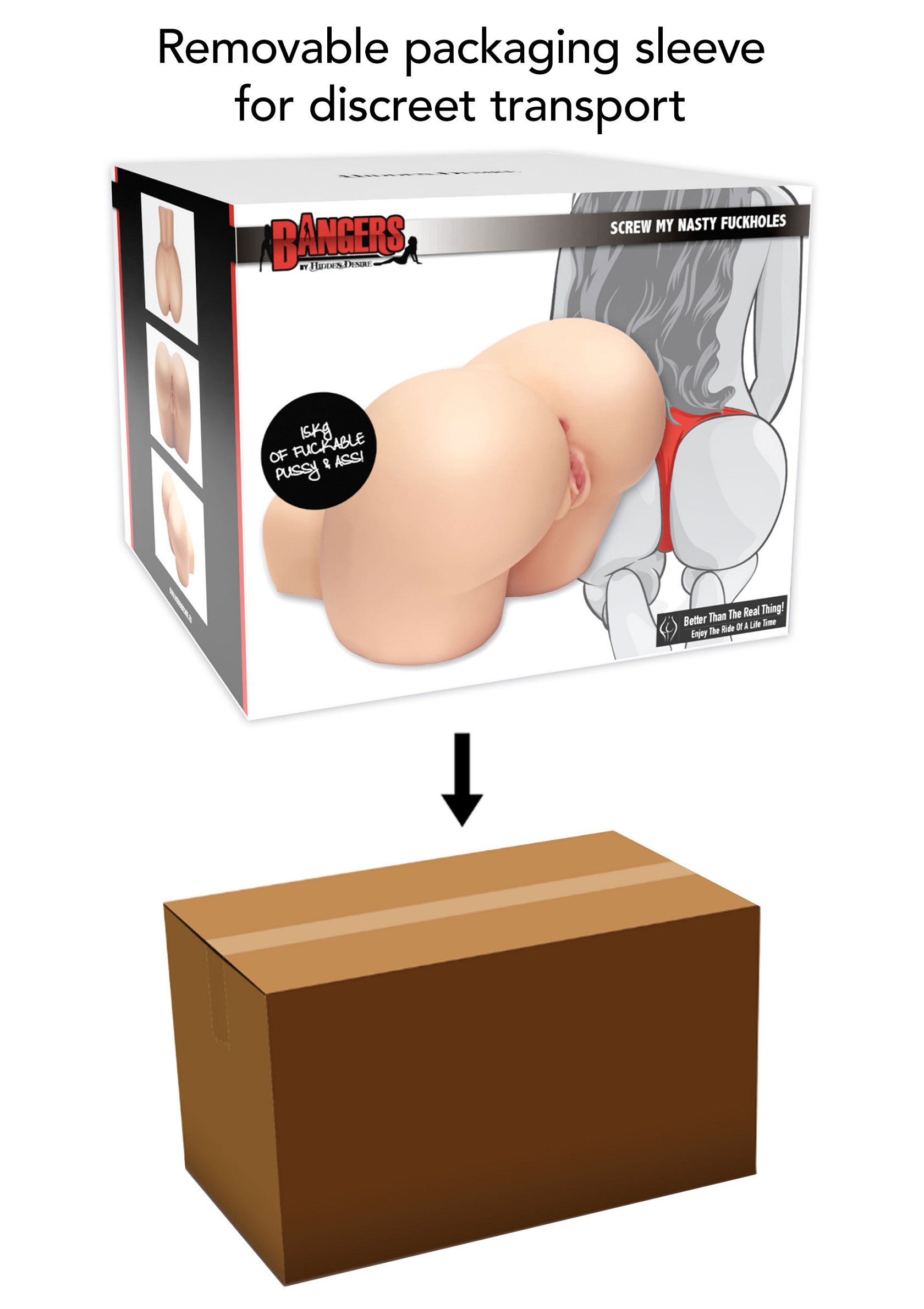 Hidden Desire Screw My Nasty Fuckholes 15 kg