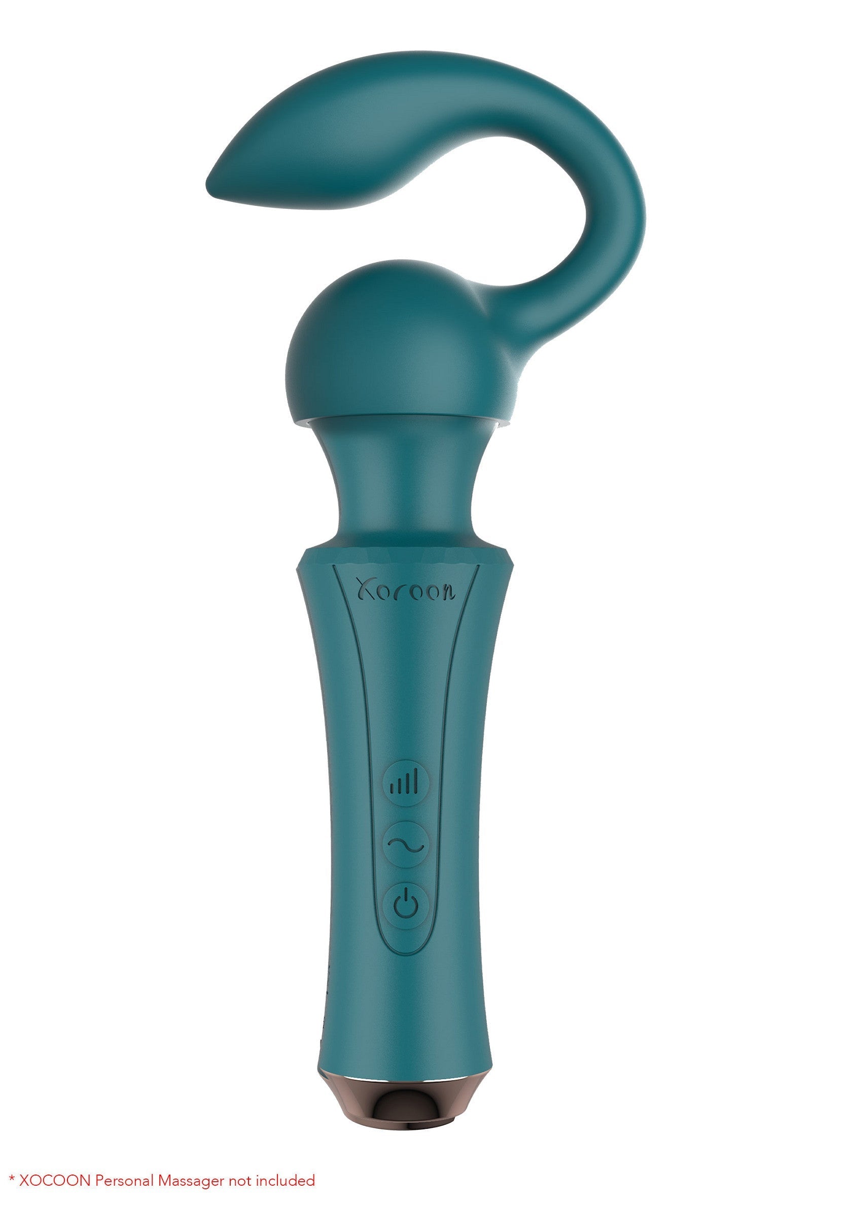 Masseur personnel XOCOON pour une relaxation ciblée. Design ergonomique pour une prise en main facile.; XOCOON Persoonlijke Massager voor gerichte ontspanning. Ergonomisch ontwerp voor makkelijke grip.; XOCOON Personal Massager for targeted relaxation. Ergonomic design for easy grip.