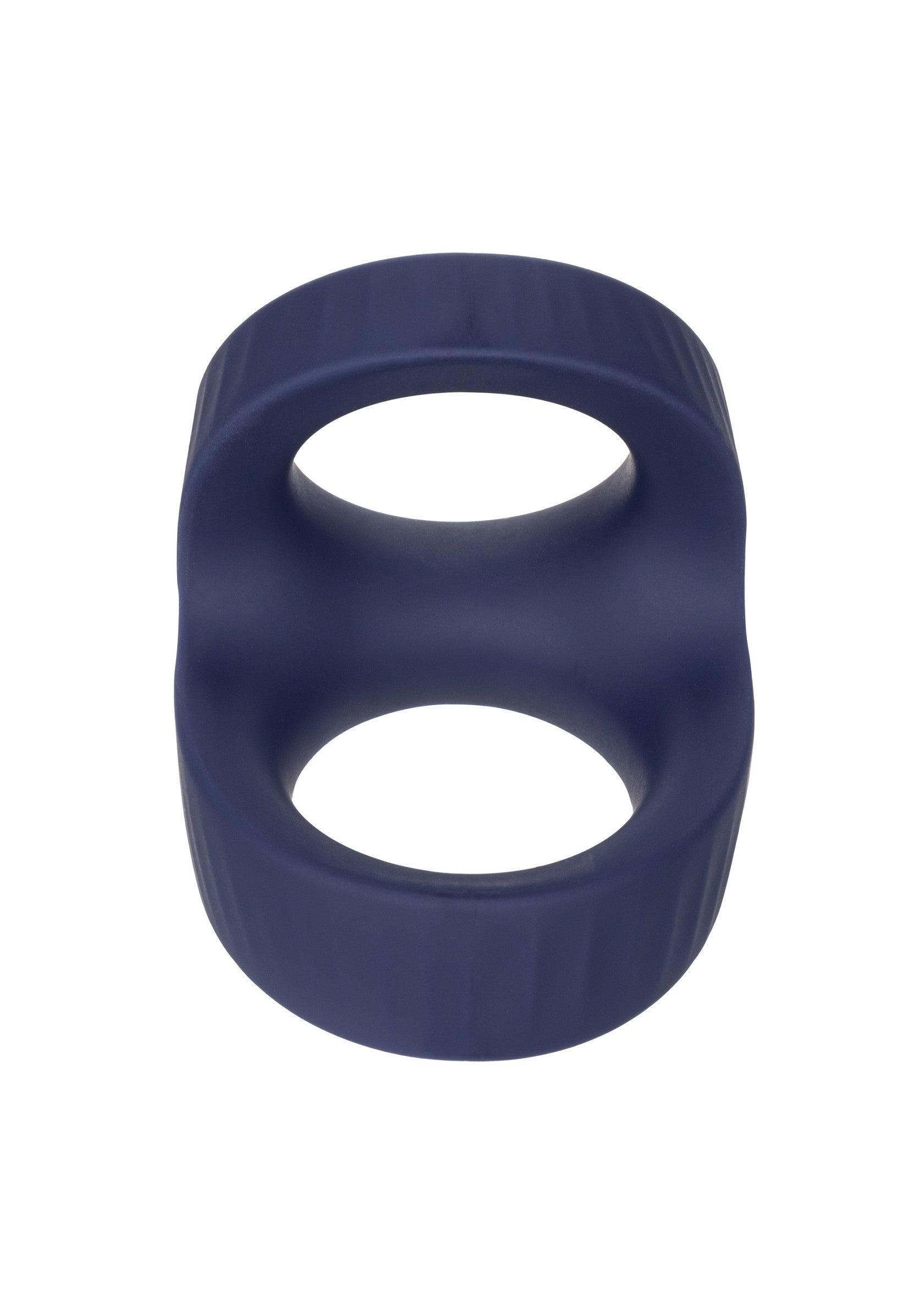 Anneau pénien bleu à double anneau pour une meilleure endurance et une plus grande satisfaction.; Blauwe penisring met dubbele ring voor meer uithoudingsvermogen en meer voldoening.; Blue double ring cock ring for enhanced endurance and increased satisfaction.