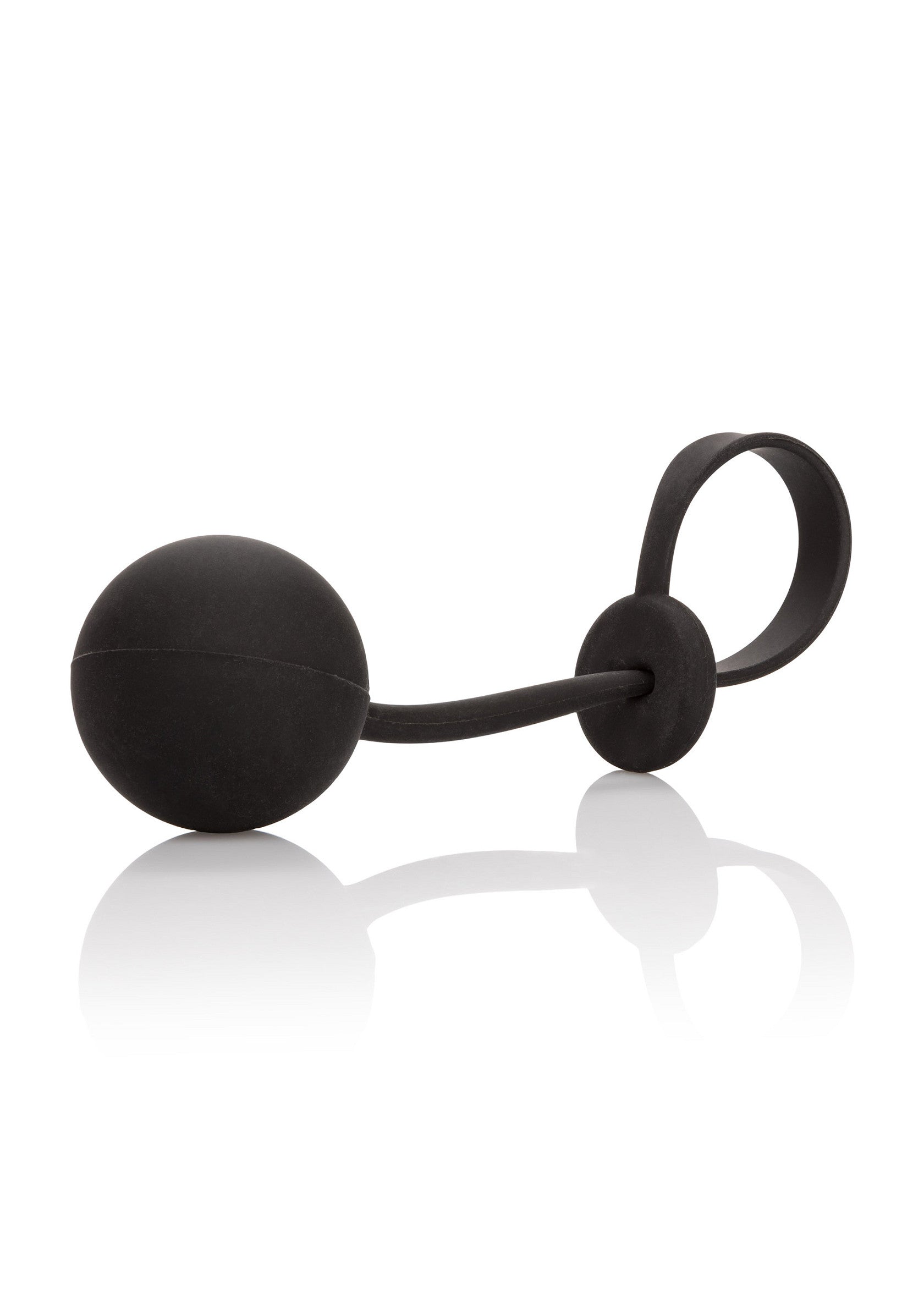 Balle anale lisse et élégante avec anneau de récupération facile à utiliser. Confortable et discrète.; Elegante, gladde anale bal met makkelijk te gebruiken terugwinningslus. Comfortabel en discreet.; Sleek, smooth anal ball with easy-to-use retrieval loop. Comfortable and discreet.