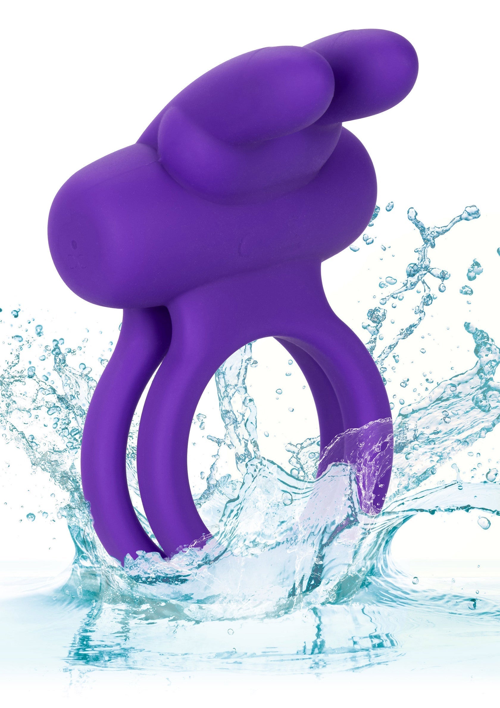 Jouet vibrant violet étanche pour adultes.; Paars, waterdicht, vibrerend speeltje voor volwassenen.; Purple waterproof vibrating adult toy.