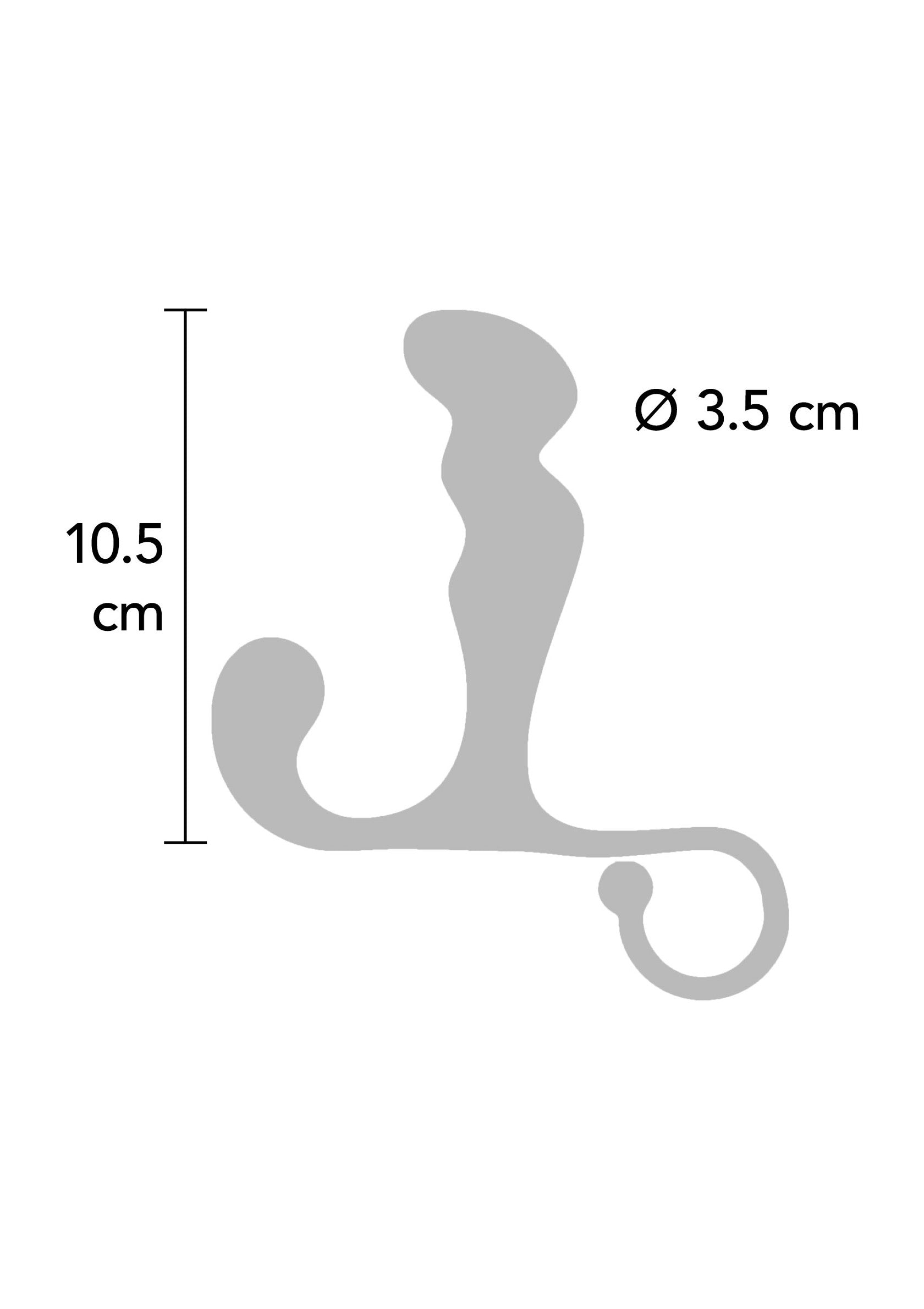 Dimensions détaillées d'un plug anal. Hauteur 10,5 cm, diamètre 3,5 cm. Voir les détails pour un plaisir maximal.; Gedetailleerde afmetingen van een anale plug. Hoogte 10,5 cm, diameter 3,5 cm. Bekijk de details voor maximaal plezier.; Detailed dimensions of an anal plug. Height 10.5 cm, diameter 3.5 cm. View details for maximum pleasure.