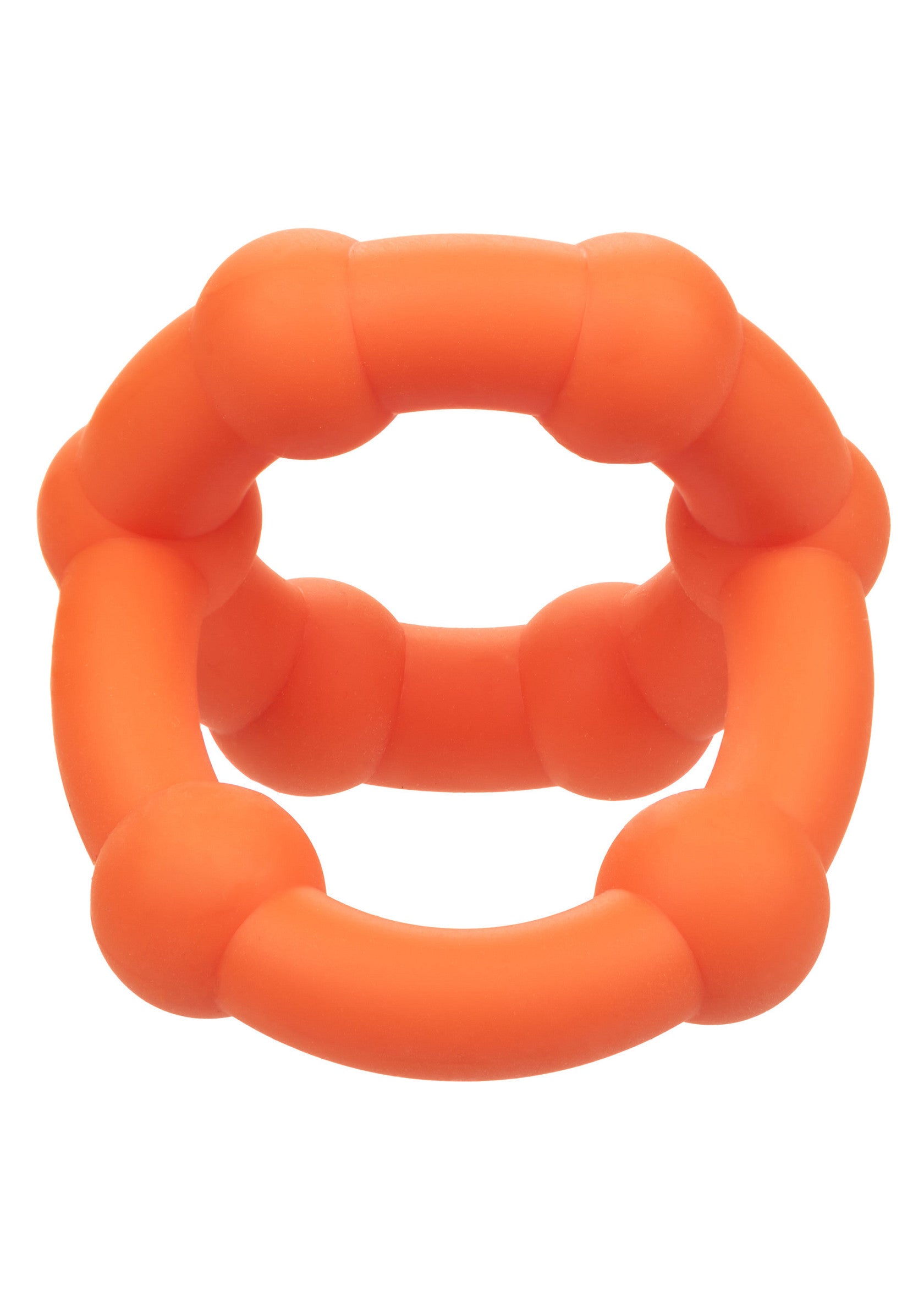 Anneau vibrant orange pour hommes. Plaisir intense garanti !; Oranje vibrerende ring voor mannen. Gegarandeerd intens plezier!; Orange vibrating cock ring for men. Guaranteed intense pleasure!