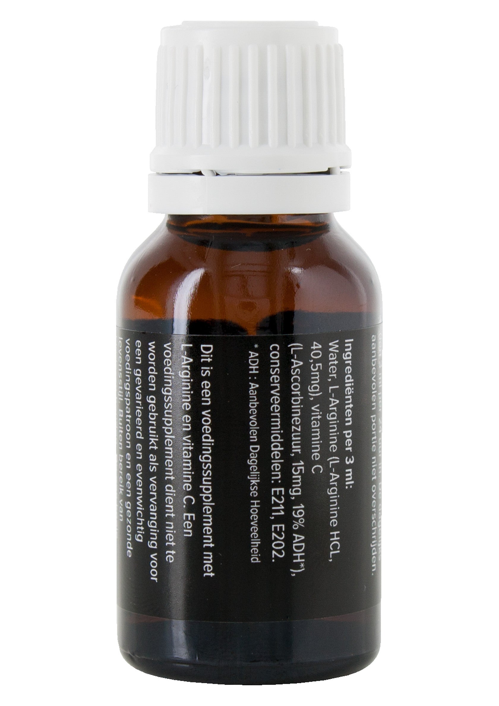 Flacon de complément alimentaire L-Arginine et vitamine C, pour une santé optimale. Achetez maintenant!; Flesje voedingssupplement L-Arginine en vitamine C voor een optimale gezondheid. Koop nu!; L-Arginine & Vitamin C supplement bottle for optimal health. Buy now for your daily needs!