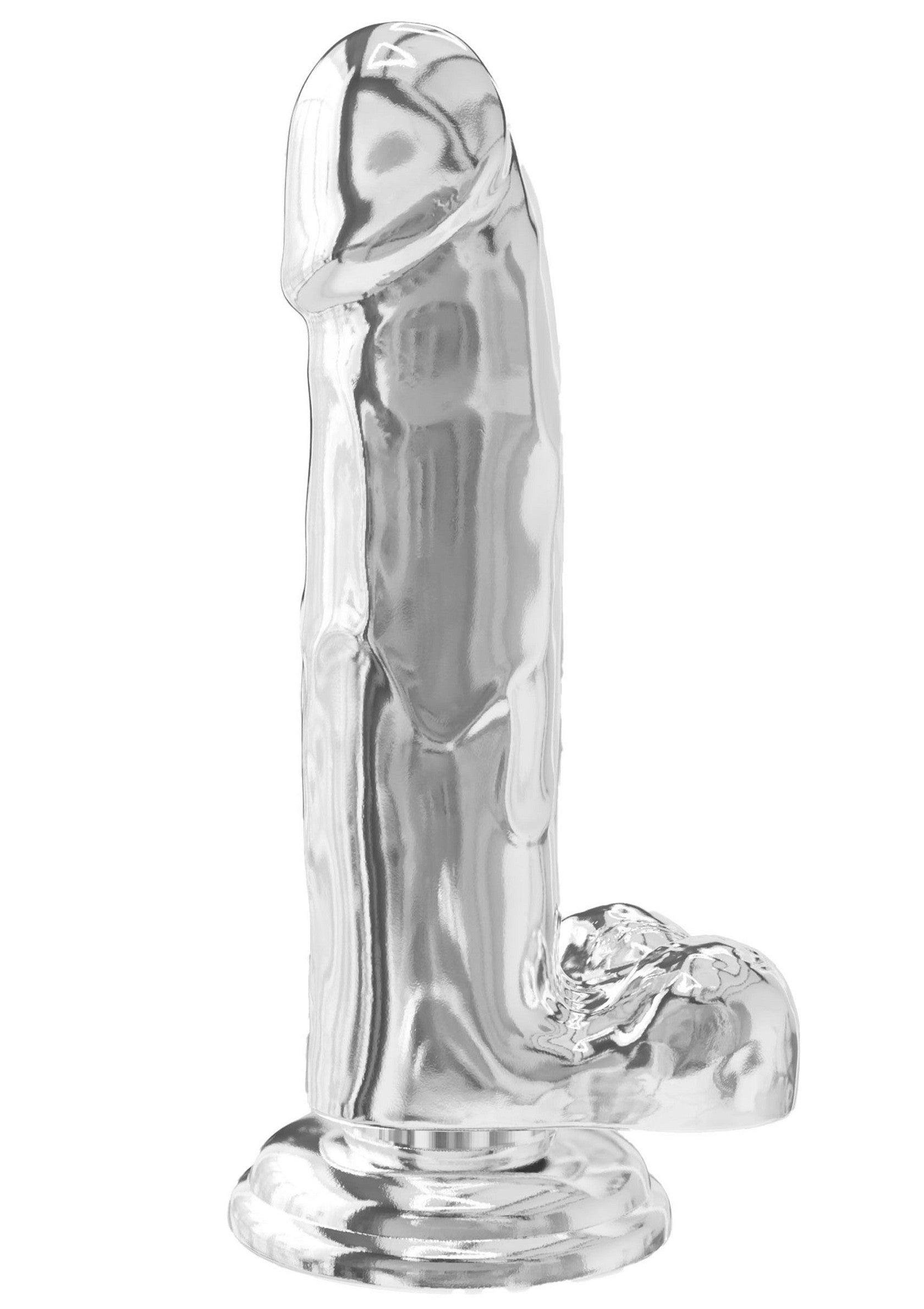 Gode réaliste argenté pour le plaisir solitaire. Découvrez des sensations intenses et réalistes.; Zilveren realistische dildo voor solitair plezier. Ontdek intense en realistische sensaties.; Silver realistic dildo for solo pleasure. Discover intense and realistic sensations.