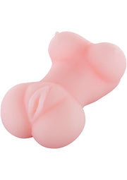 Sextoy rose réaliste pour hommes avec vagin, anus et seins. Plaisir intense garanti !; Realistisch roze seksspeeltje voor mannen met vagina, anus en borsten. Gegarandeerd intens plezier!; Realistic pink male sex toy with vagina, anus, and breasts. Guaranteed intense pleasure!